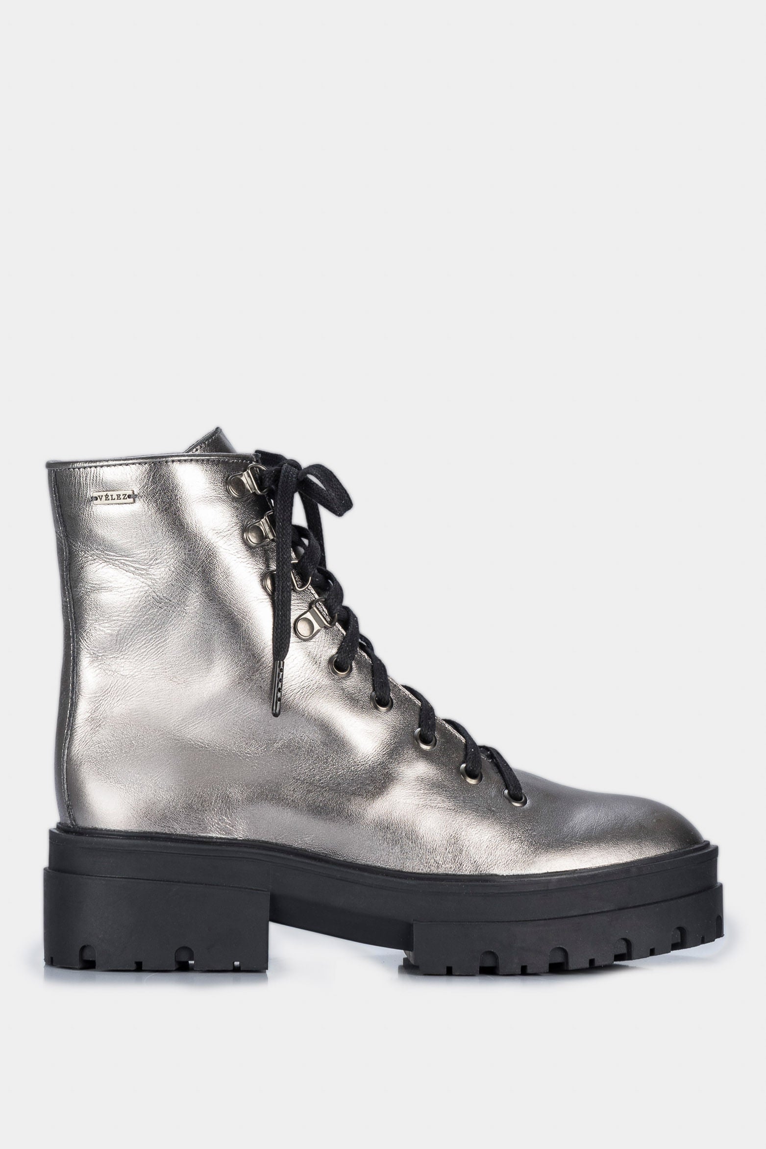 Women’s Ascona Leather Ankle Boots with Lug Sole