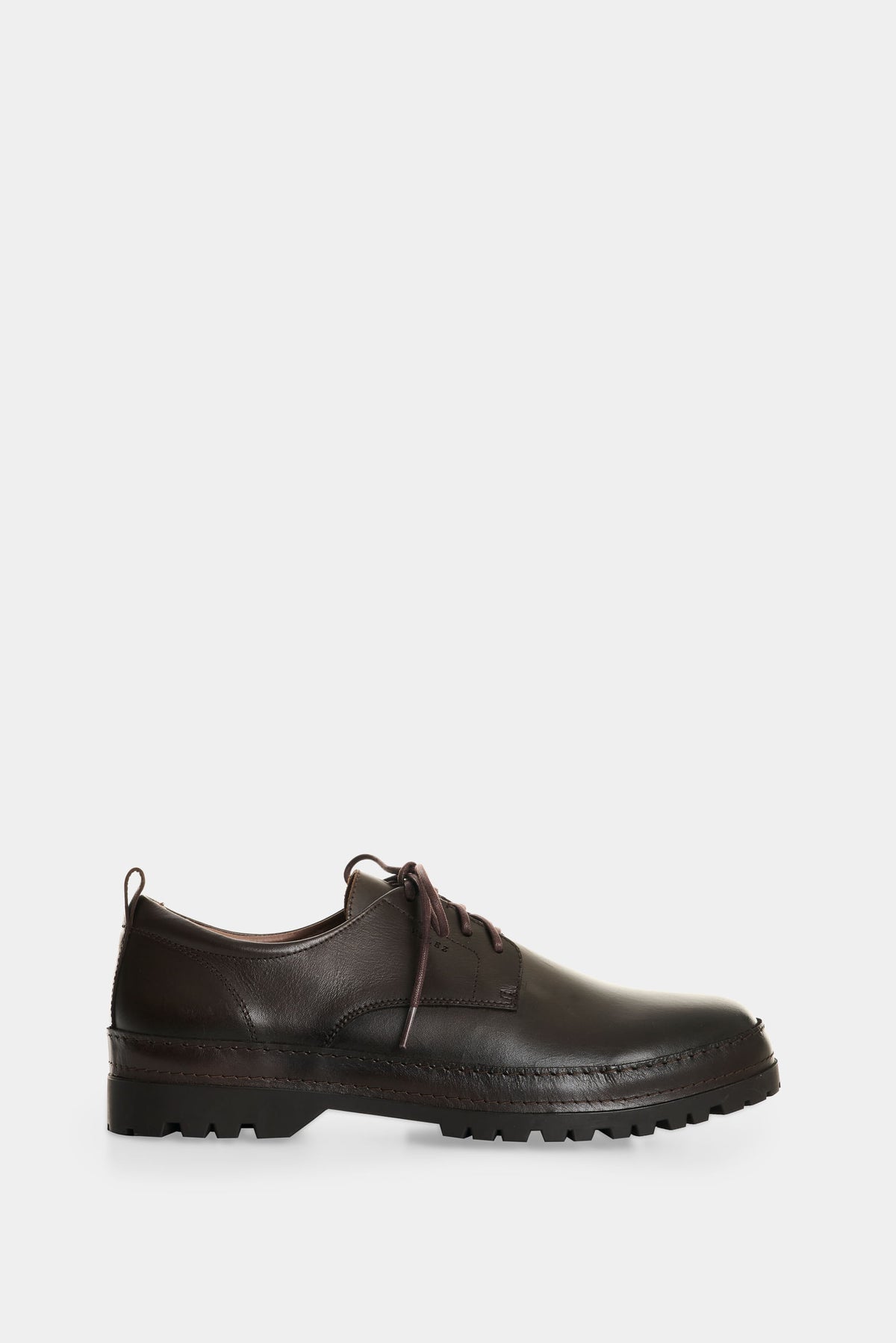 Men's Ayme Aged Leather Lace-Up Shoes