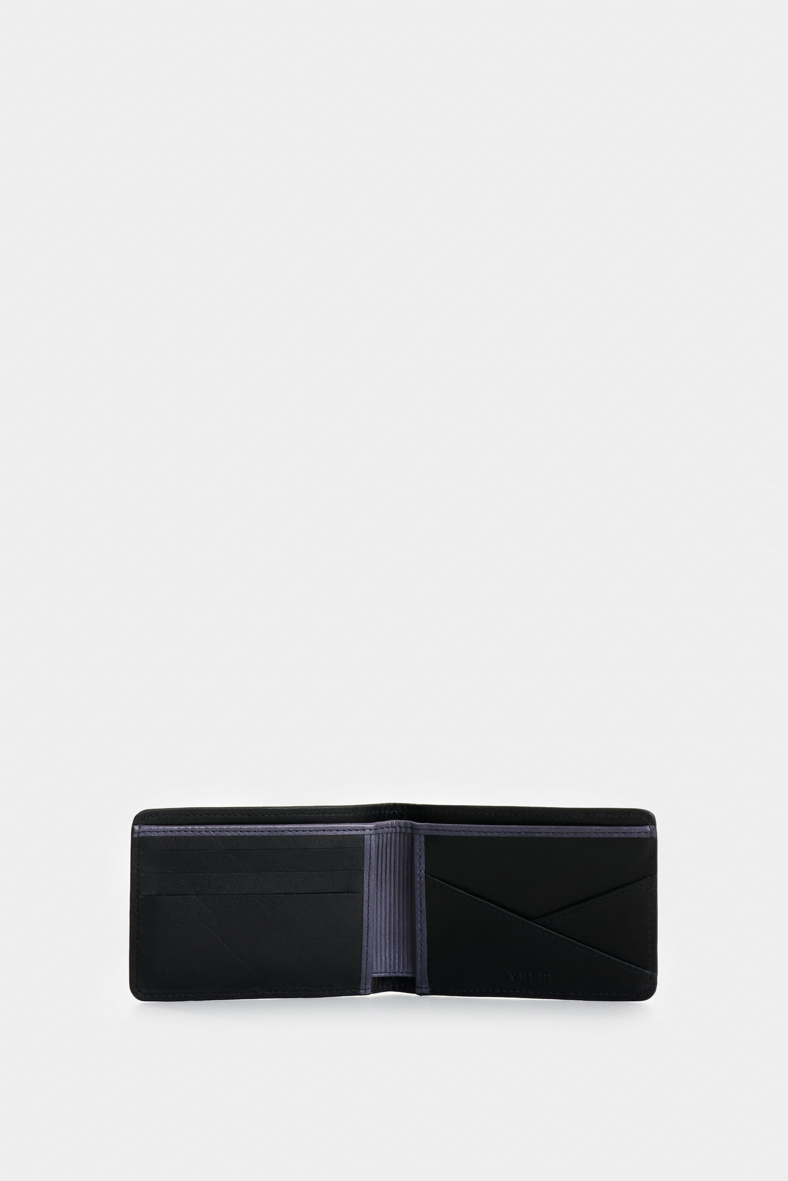 Men's Oasis Leather Wallet with Contrast Detail