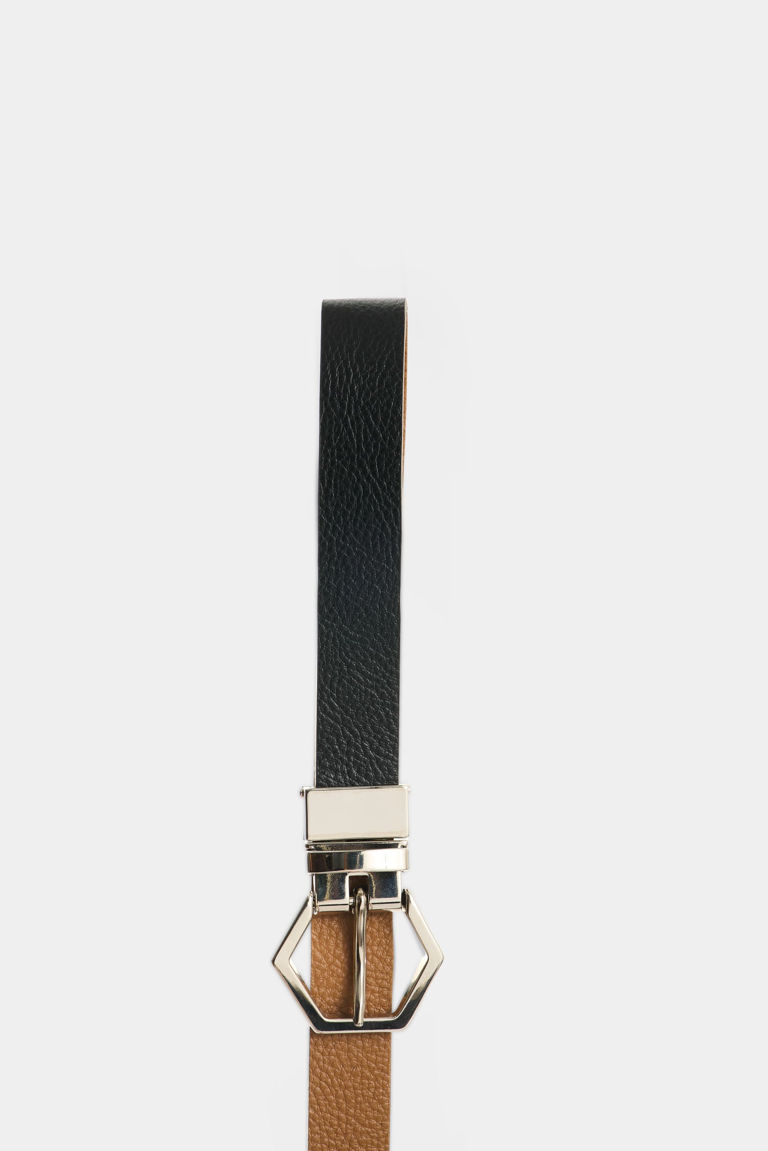 Reversible leather belt for women Aura
