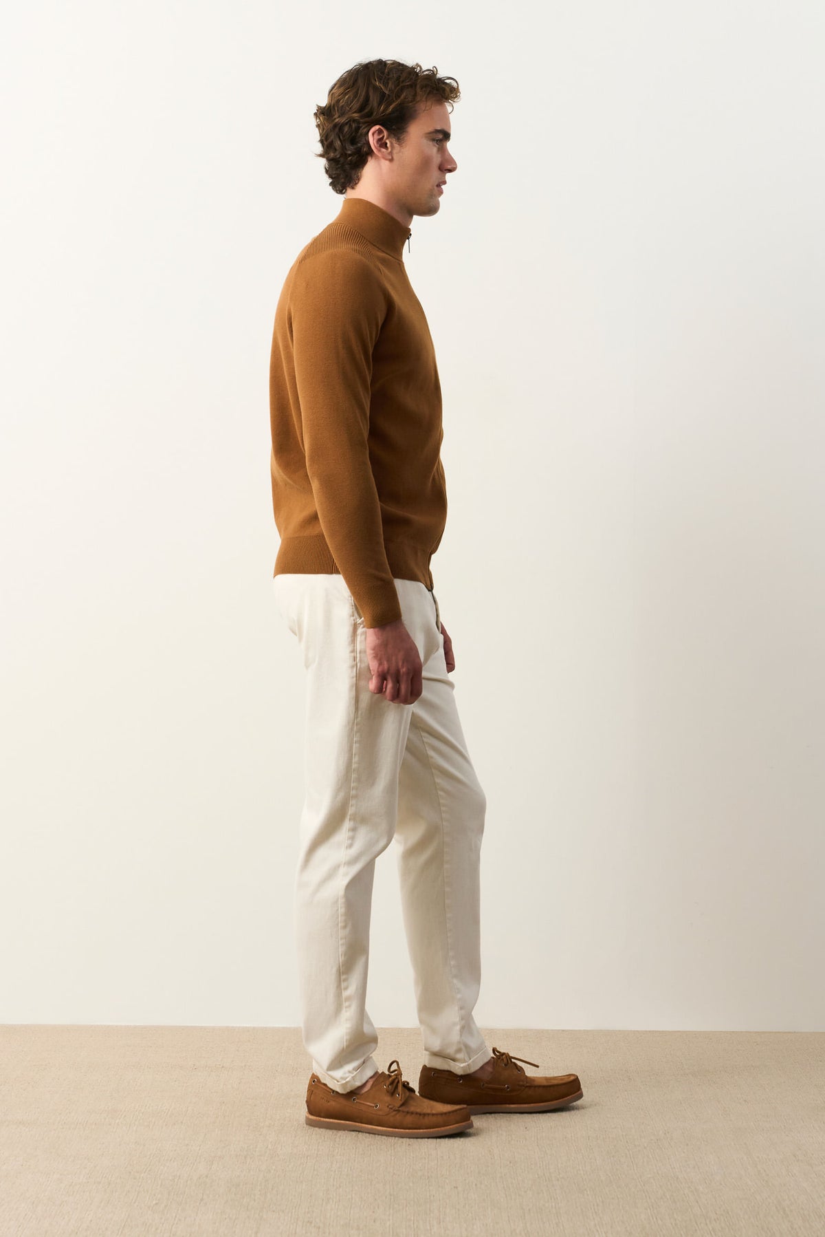 High-neck knit sweater for men Misuri