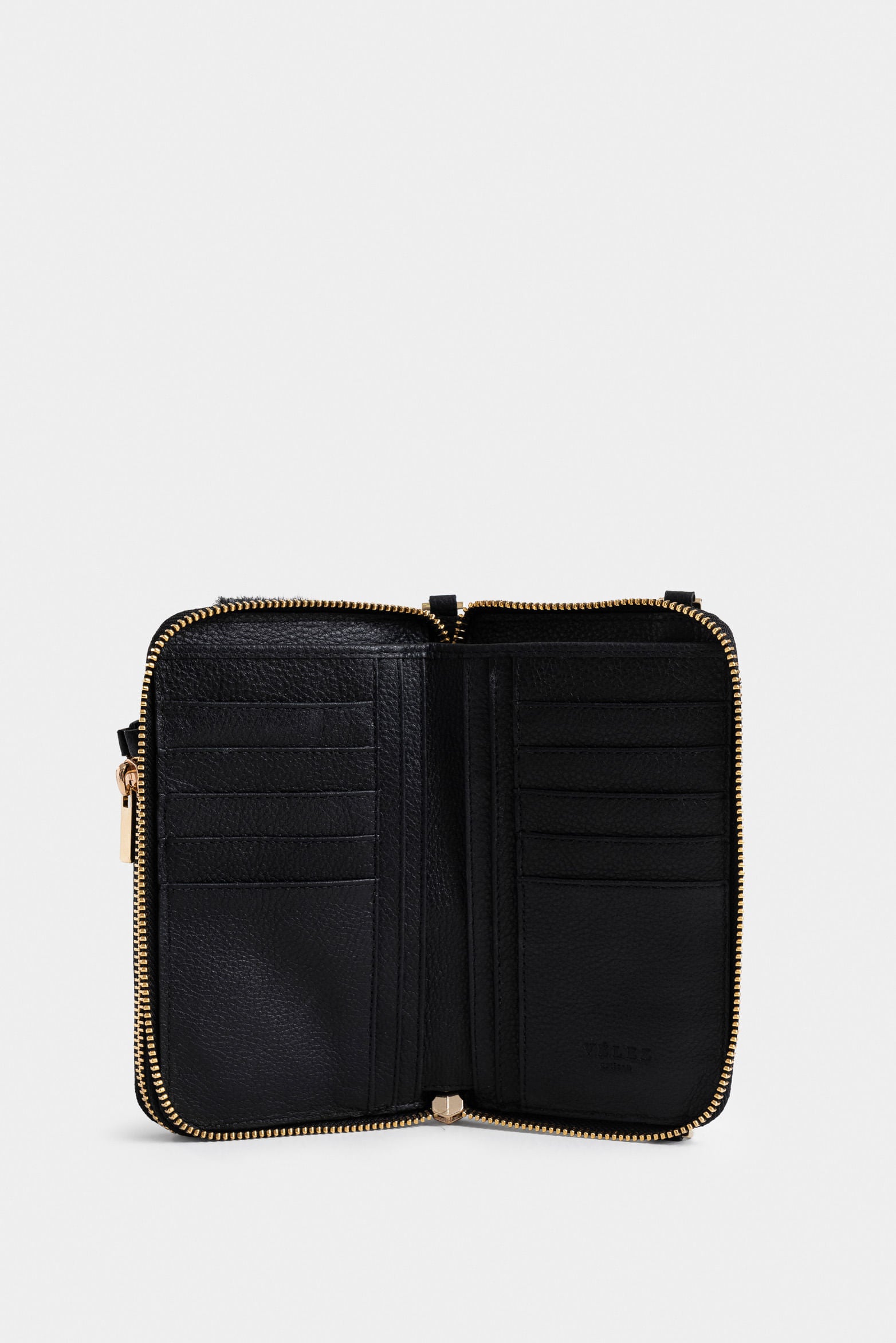 Ibiza Leather Checkbook Holder with Removable Strap