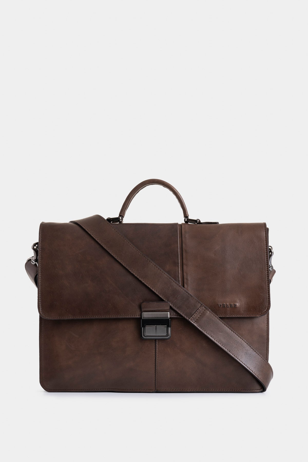 Aperto Leather Laptop Briefcase for Men