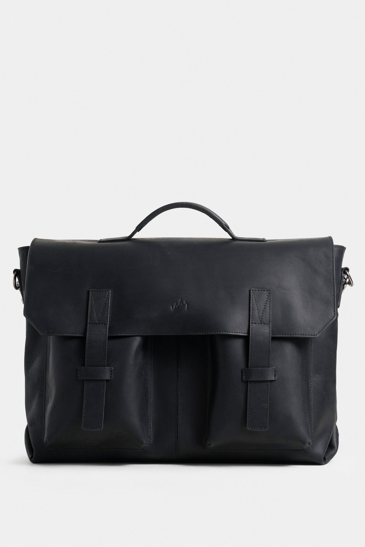 Leather Messenger Bag