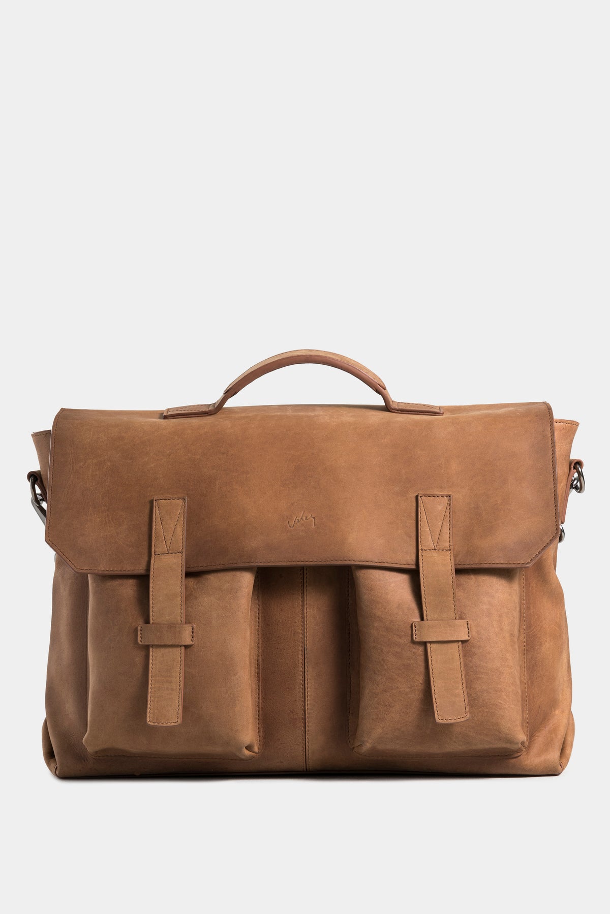 Leather Messenger Bag
