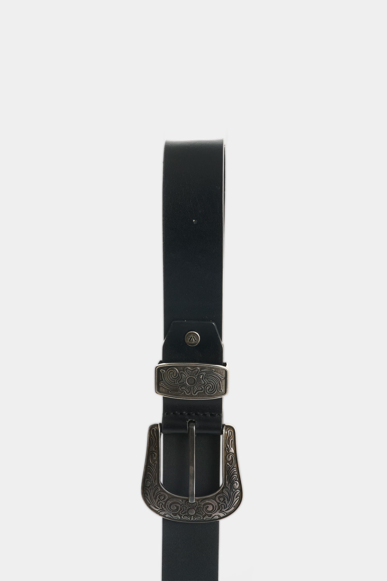 Women's Luzia Double-Buckle Leather Belt