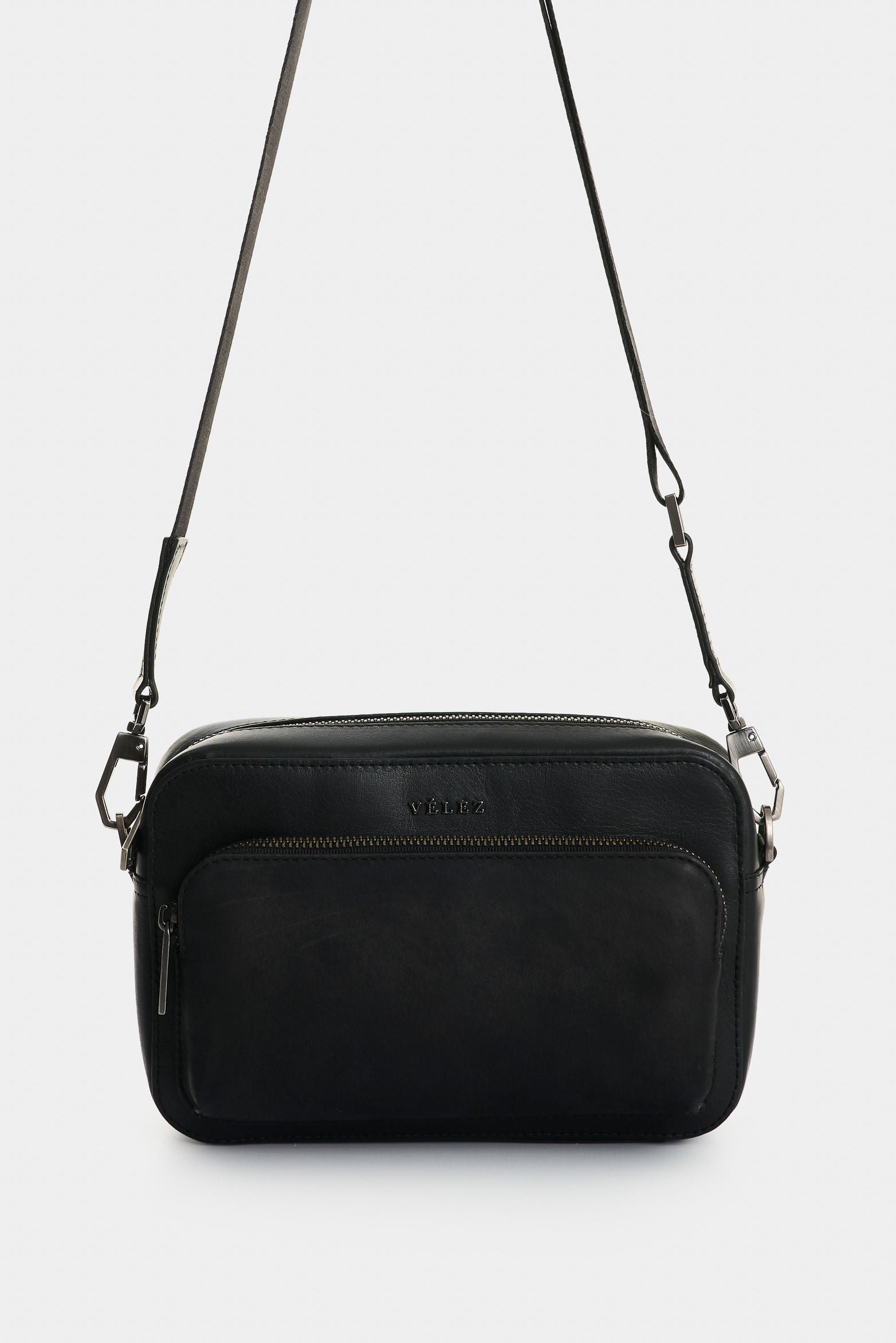 Kansas 2 leather crossbody bag for men