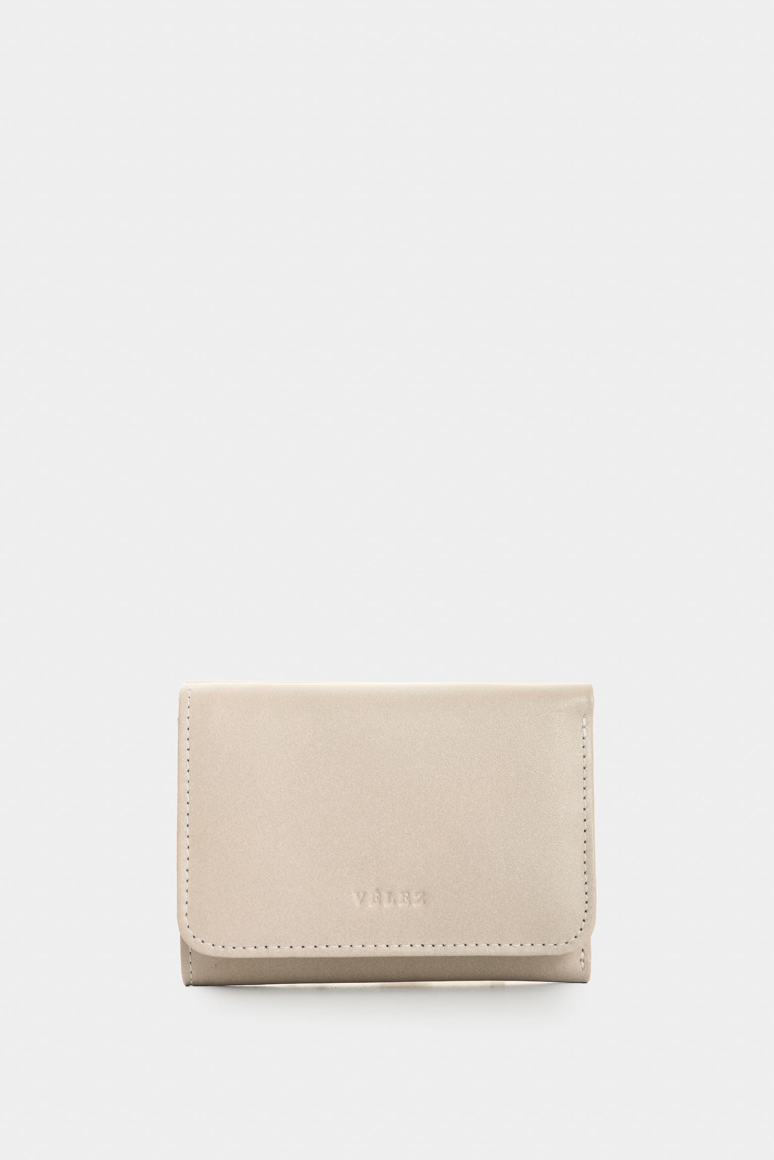 Small multicolor leather wallet for women