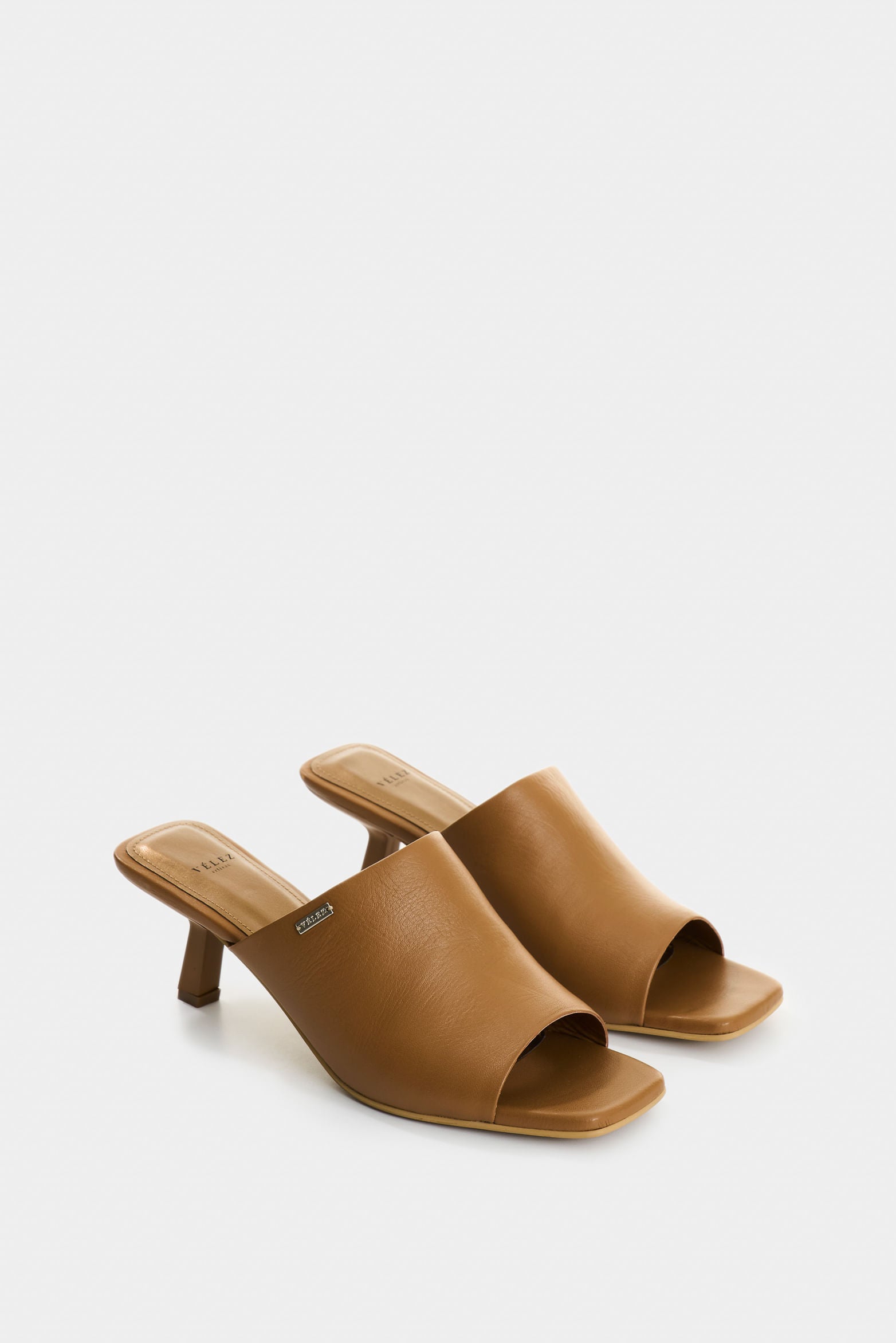 Gala Leather Heeled Sandals for Women