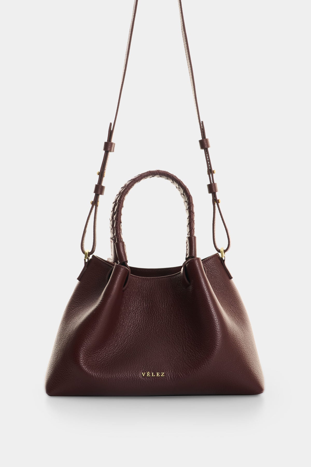 Leather crossbody bag for women Alessia