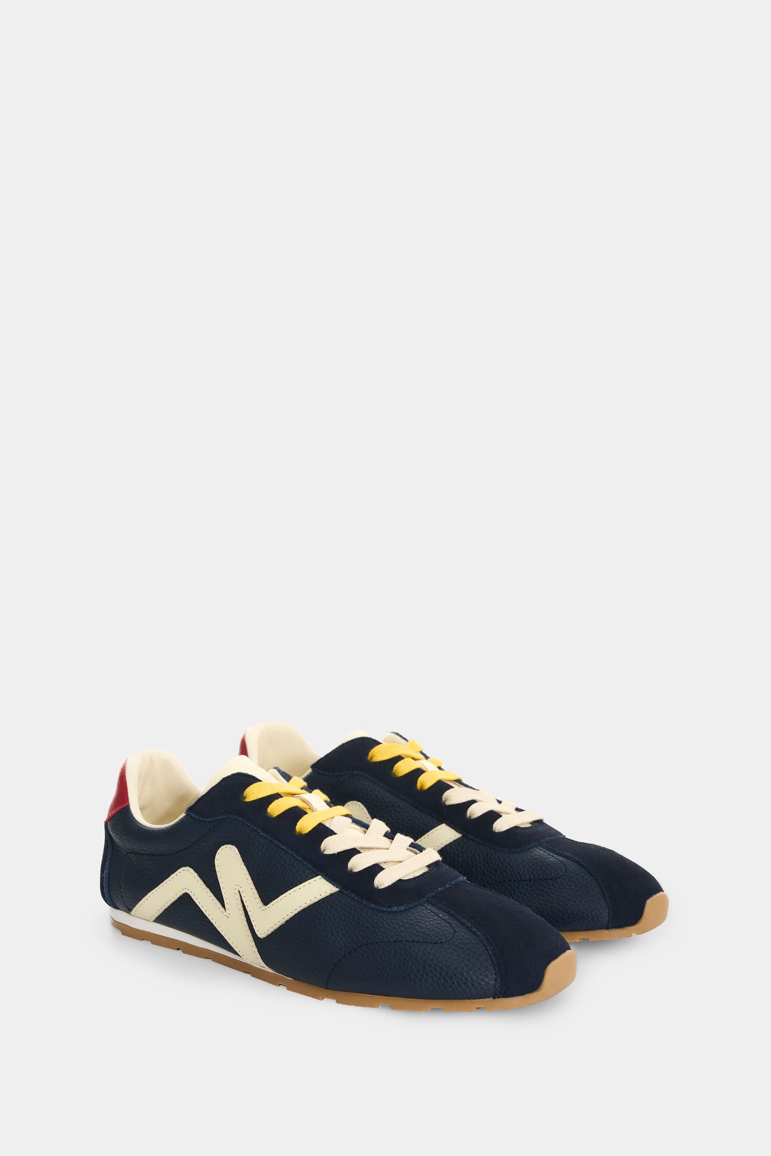 Men's Blooms Leather Sneakers