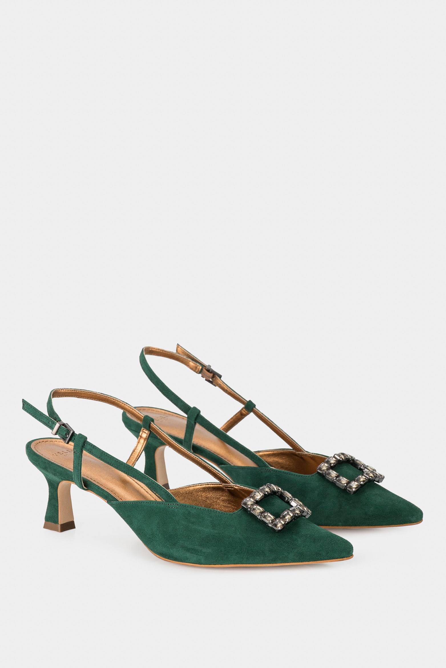 Women’s Monsanto Leather Pump with Beaded Appliqué