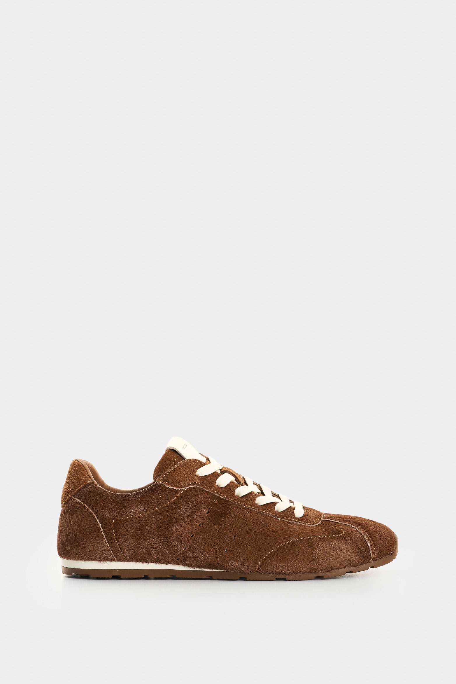 Hair-On Leather Sneakers for Women Savanna