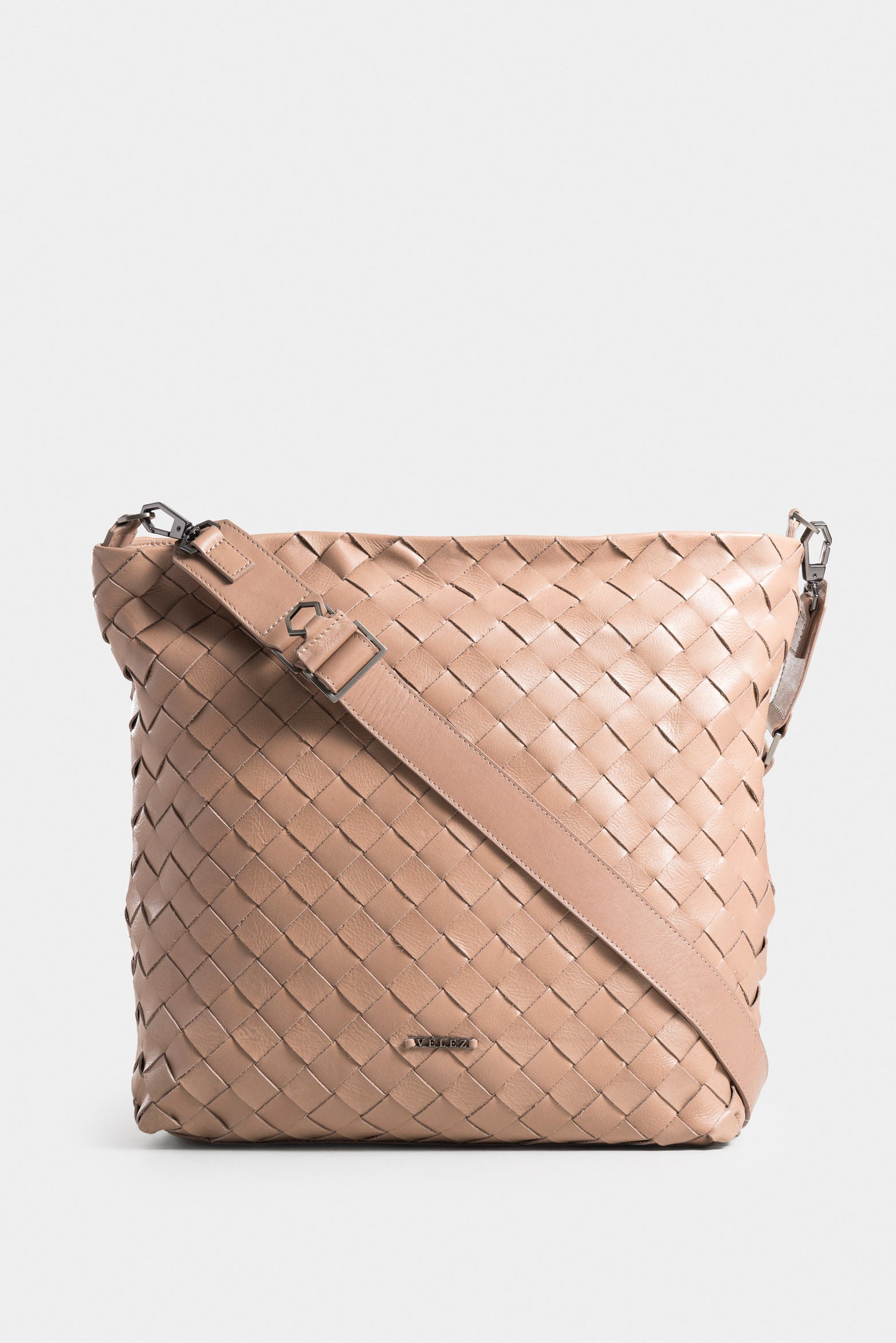 Venus Artisan Woven Leather Shopping Bag for Women