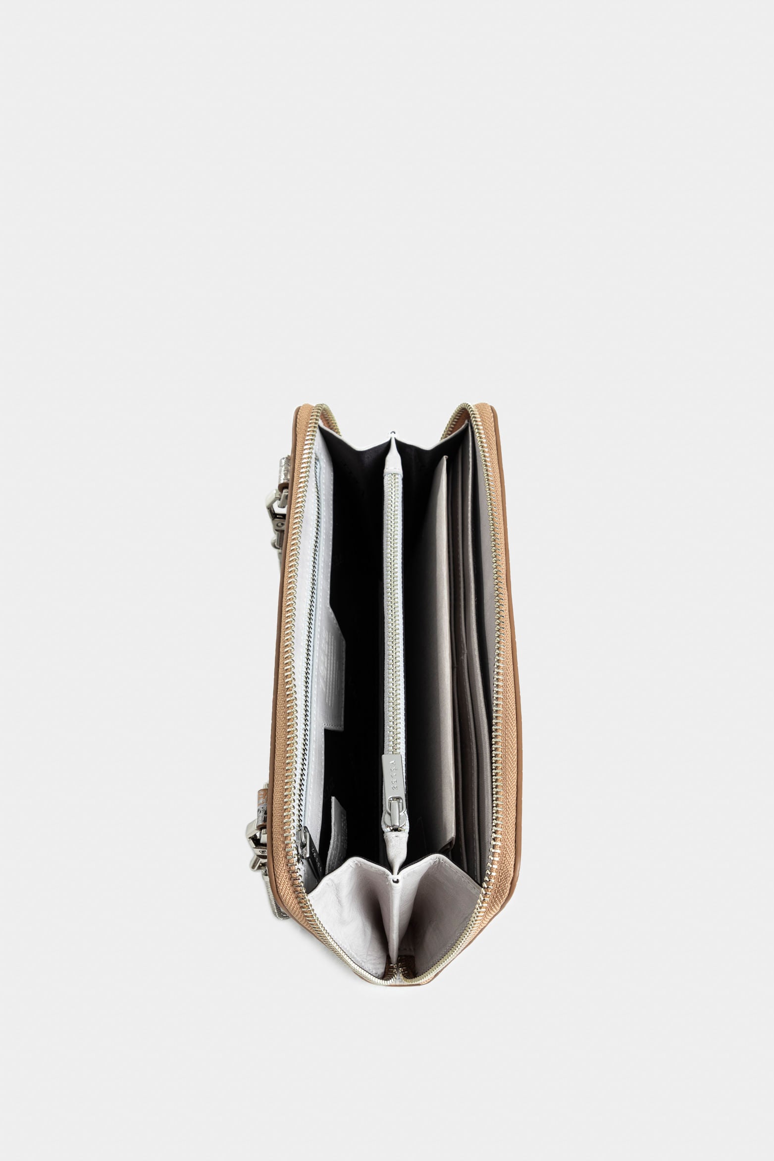 Iris Leather Cell Phone Holder for Women with Chain