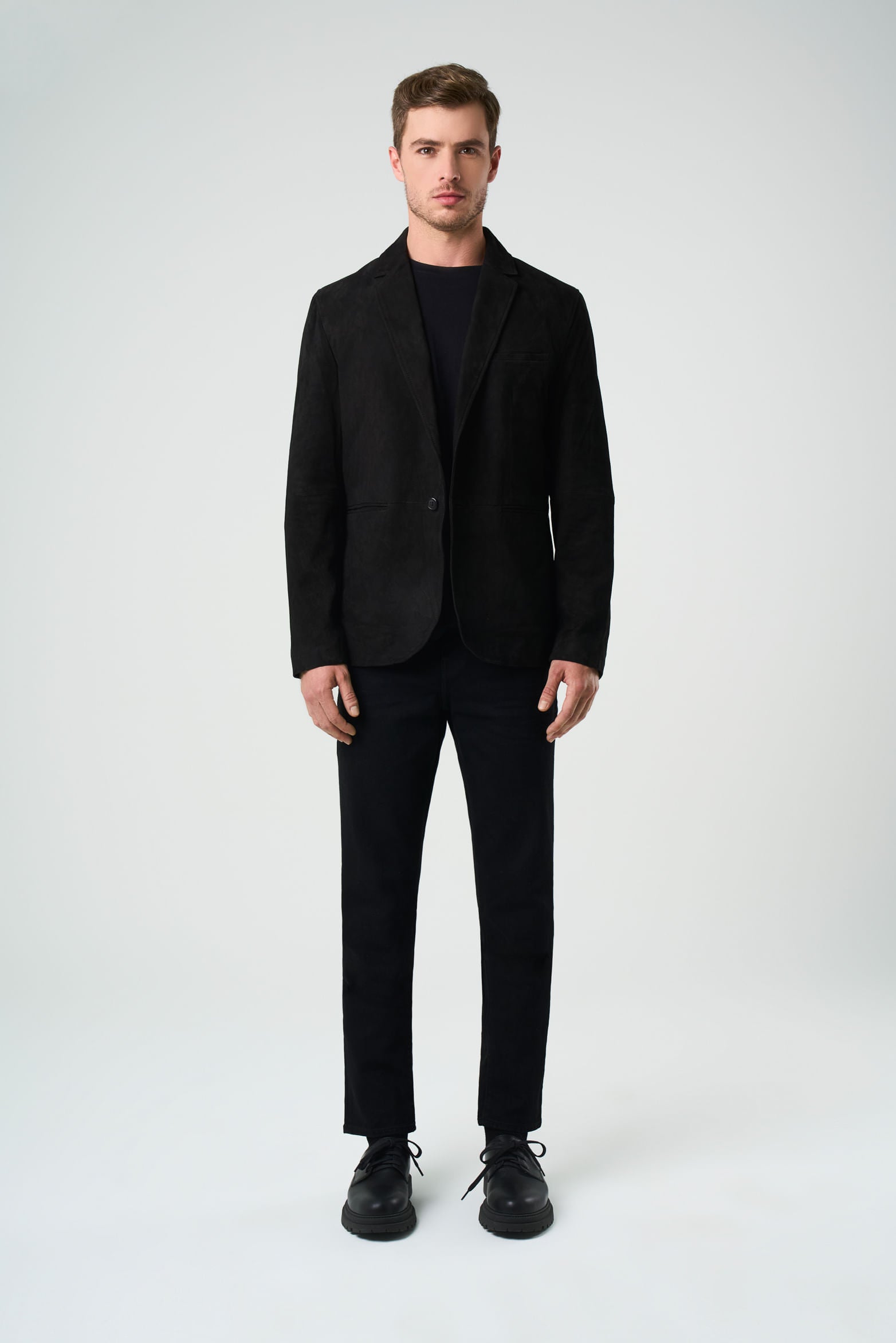 Niger Suede Semi-Fitted Men's Blazer