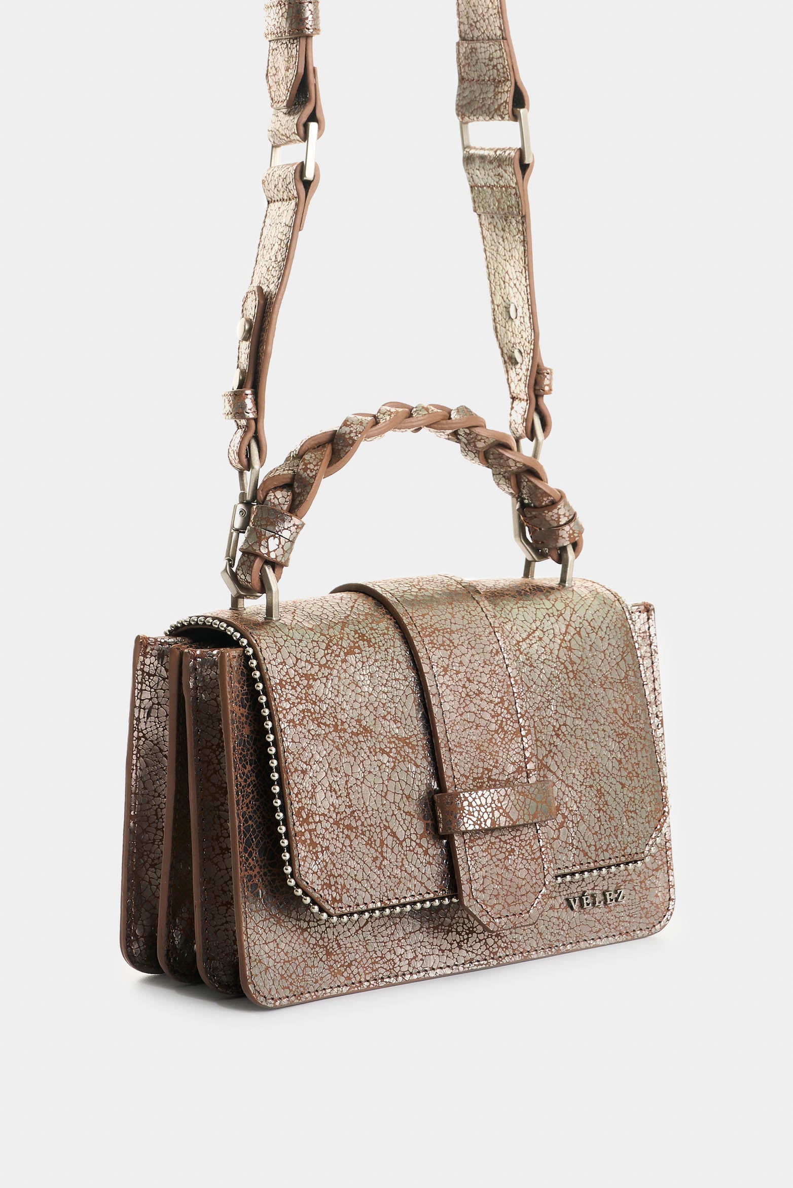 Women’s Garniel Folia Leather Crossbody bag