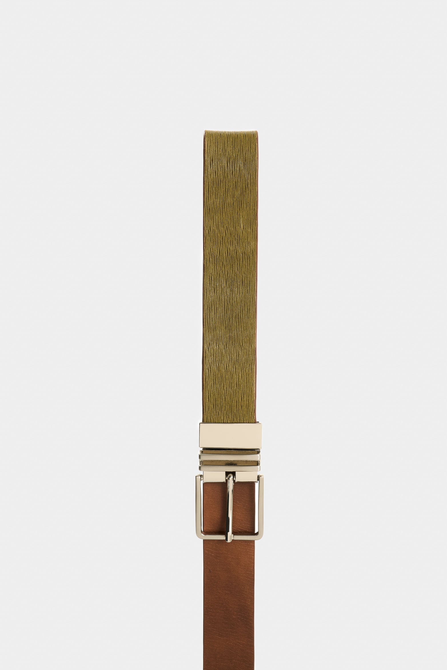 Anta reversible leather belt for men