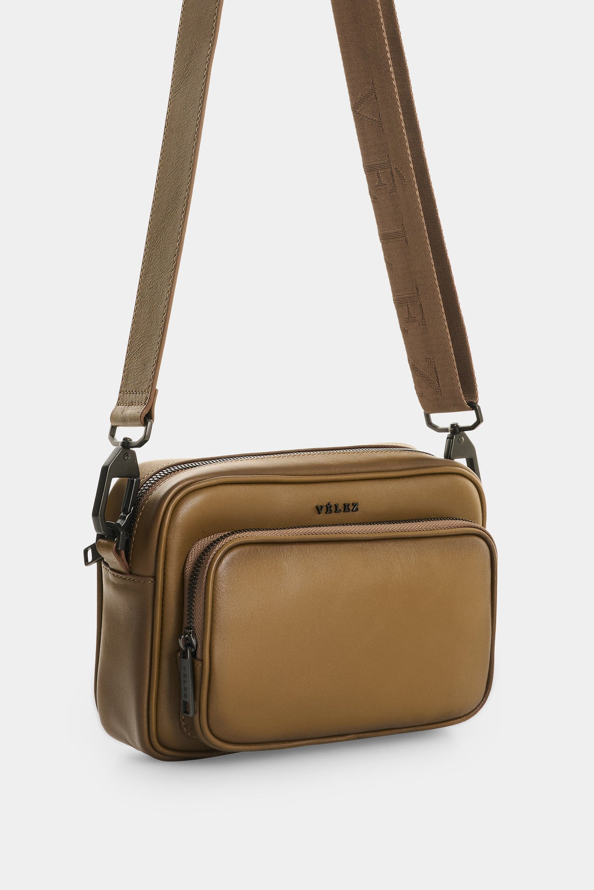 Men's Kansas 2 Slim Leather Crossbody Bag