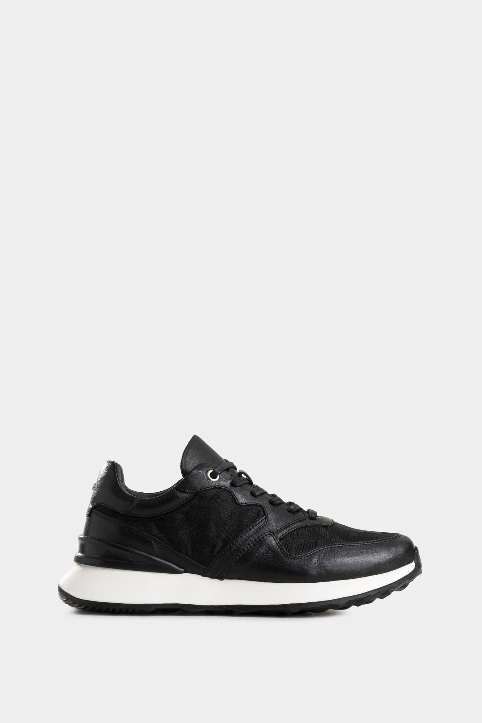 Garda Leather Sneakers for Men Jacquard Details