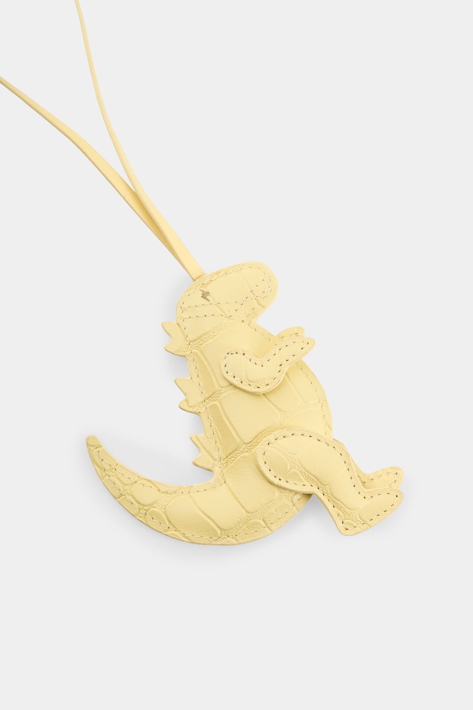 Dino Croco Leather Charm