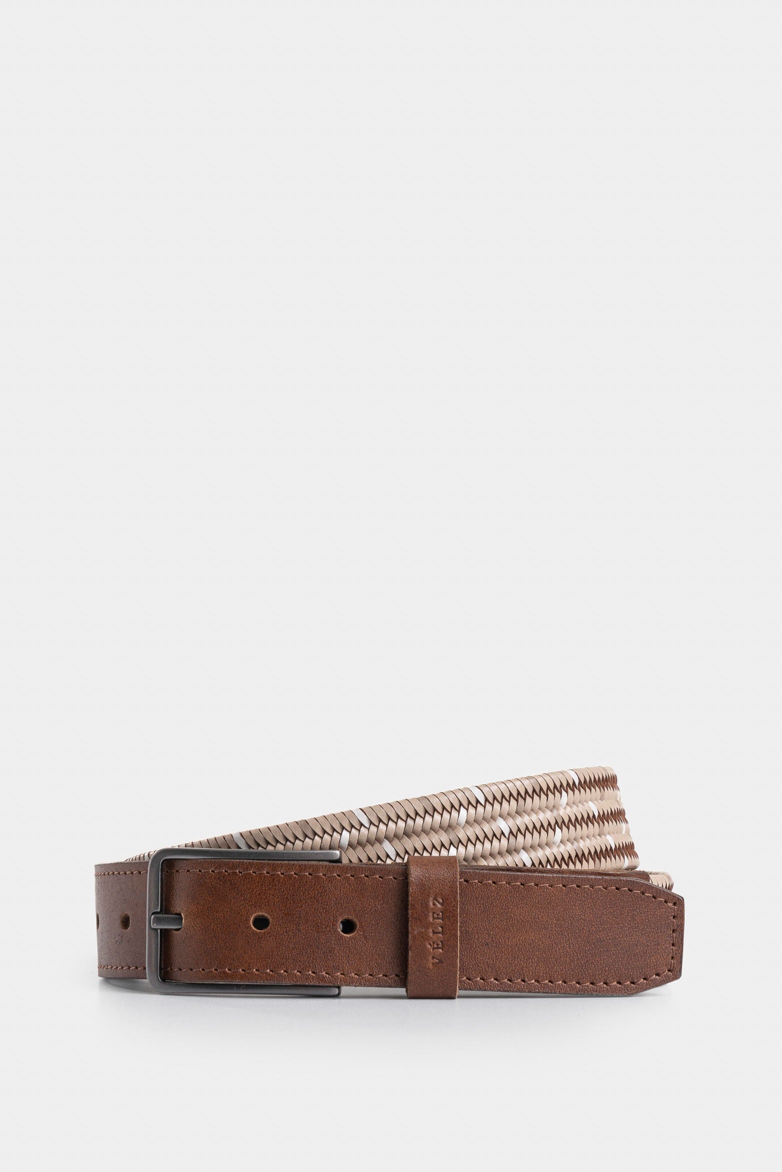 Cetara Regular Leather Belt Braided