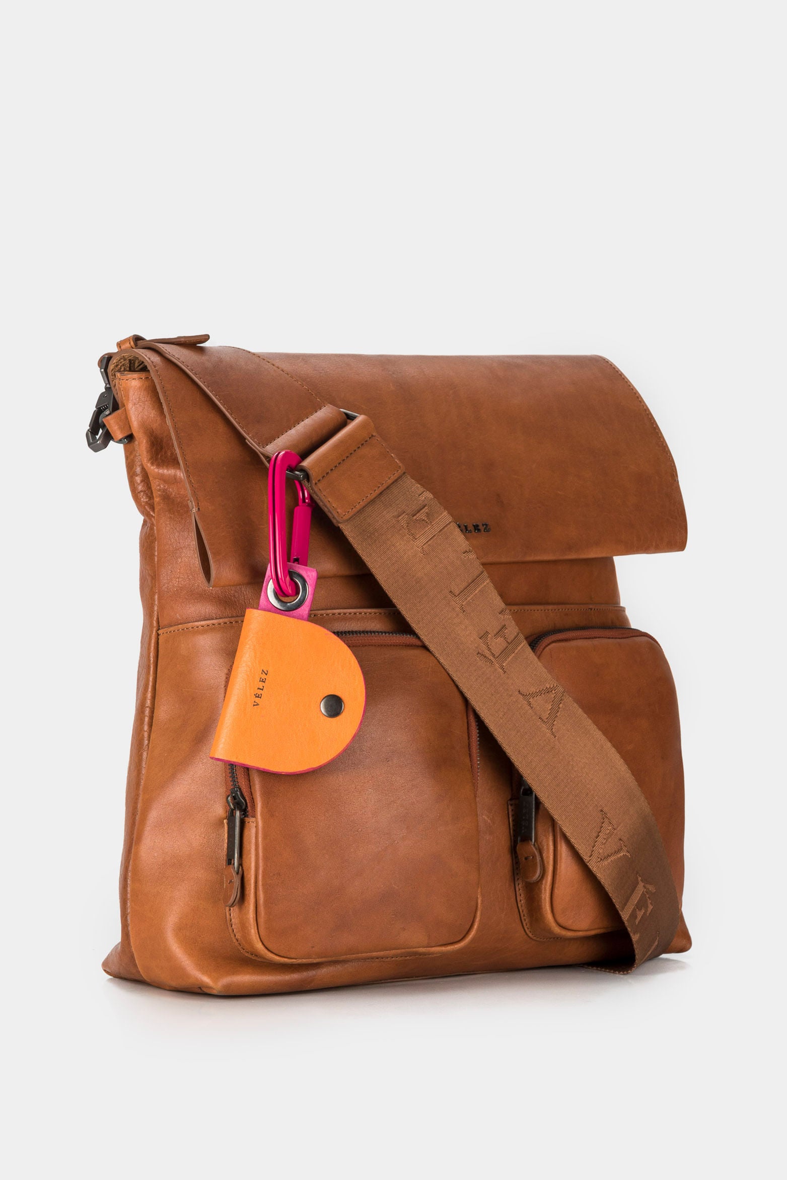 Women’s Albarracín Leather Shopper Handbags with Seatbelt-Style Strap