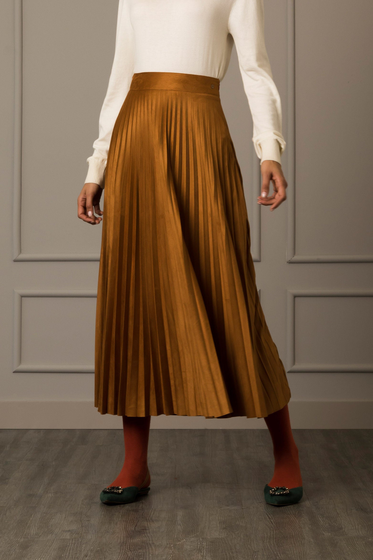 Women’s Soul Pleated Knit Skirt