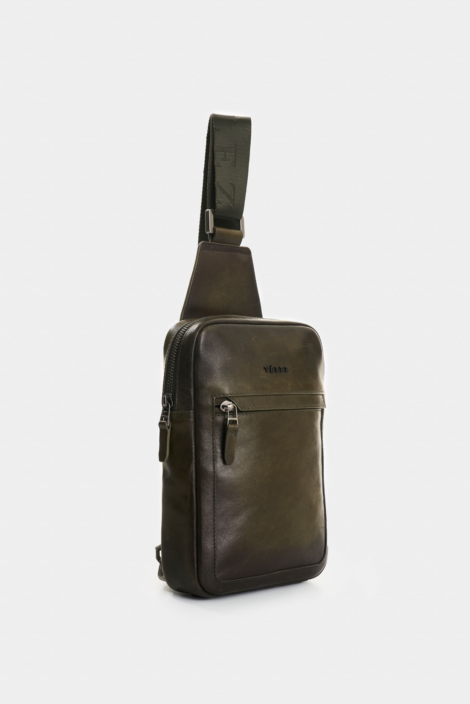 Leather Crossbody Bag for Men Hazel