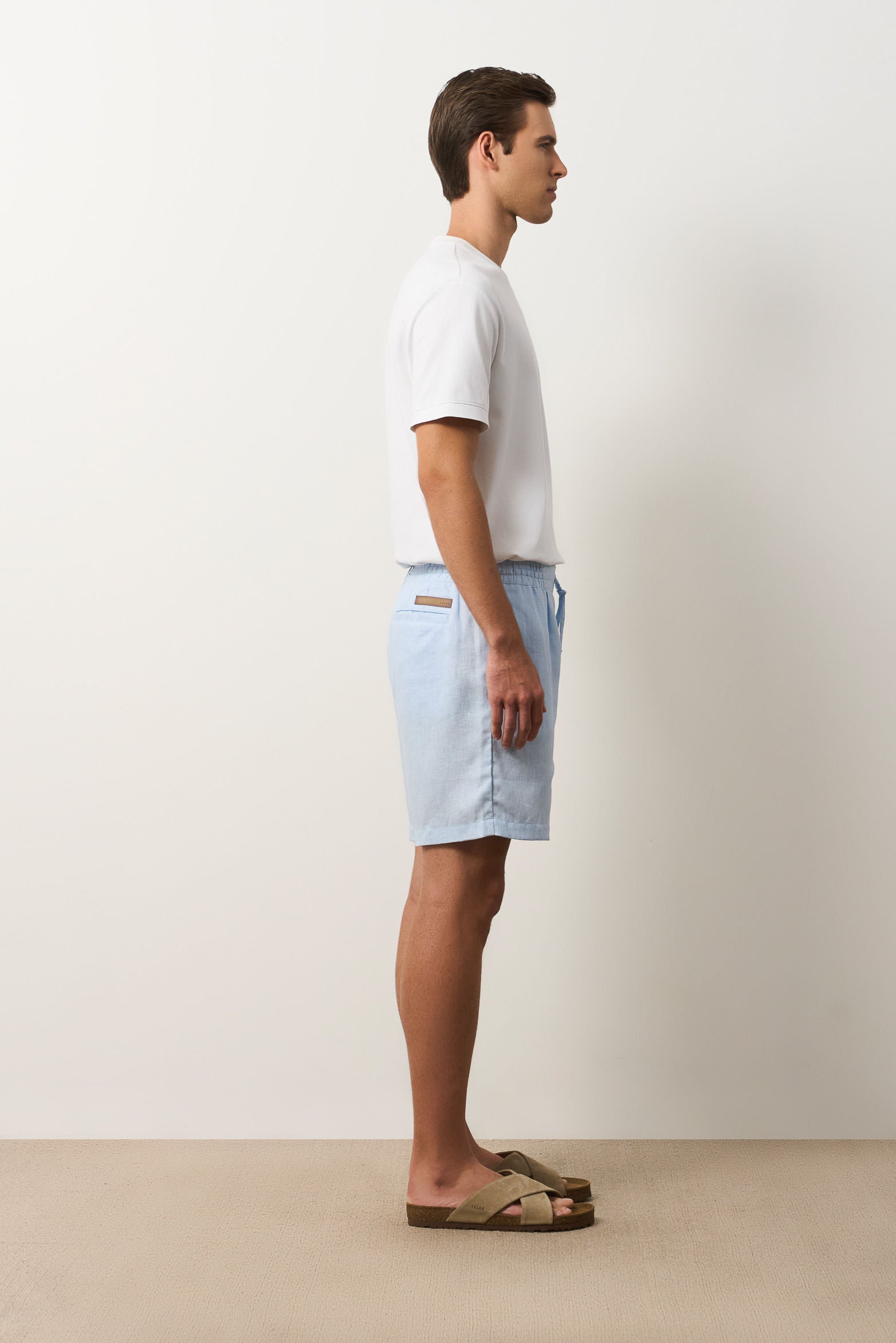 Men's Belgium Linen Shorts