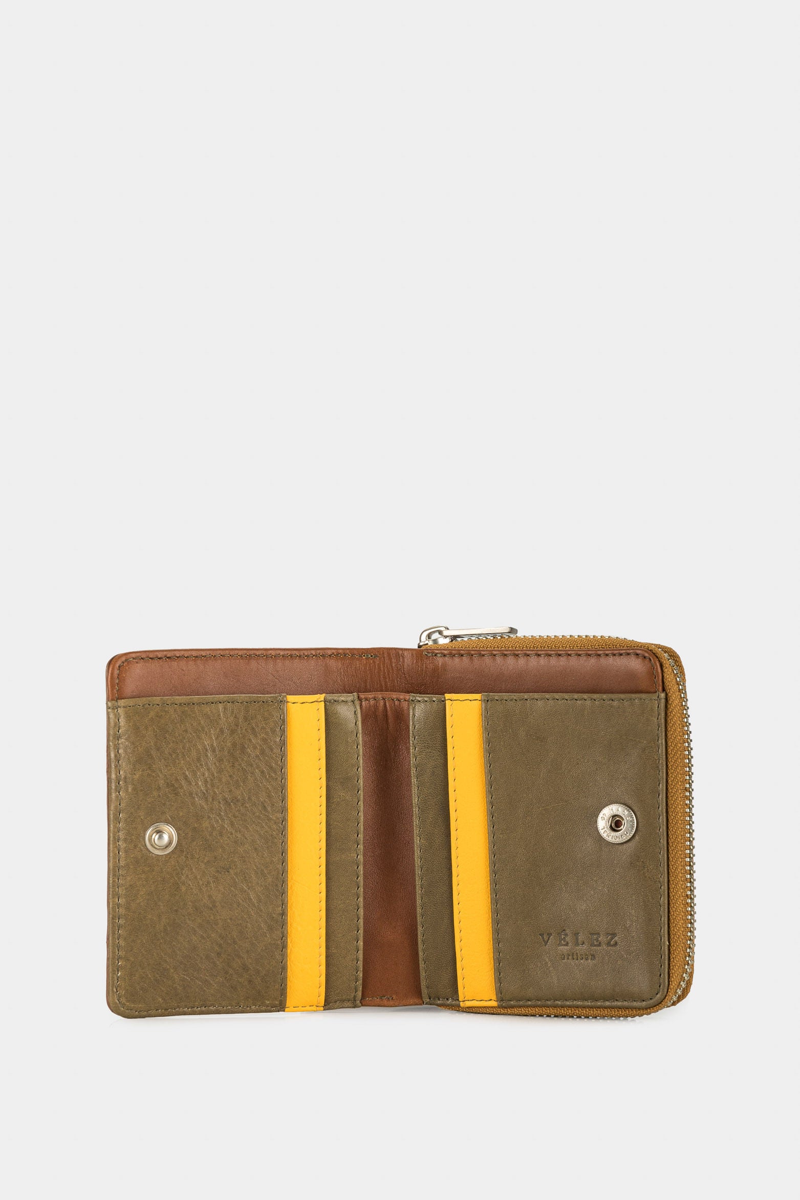 Women’s Wild Wallet in Honey Leather with Coin Pocket