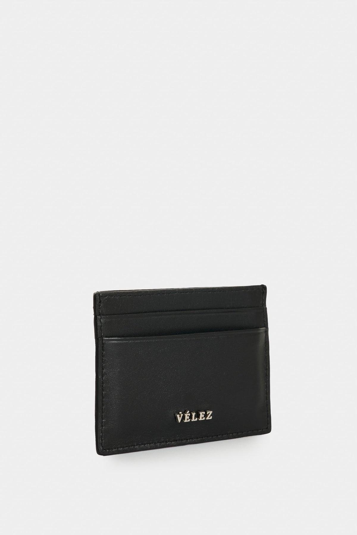 Men's Duna Leather Document Holder with Two-Tone Weave