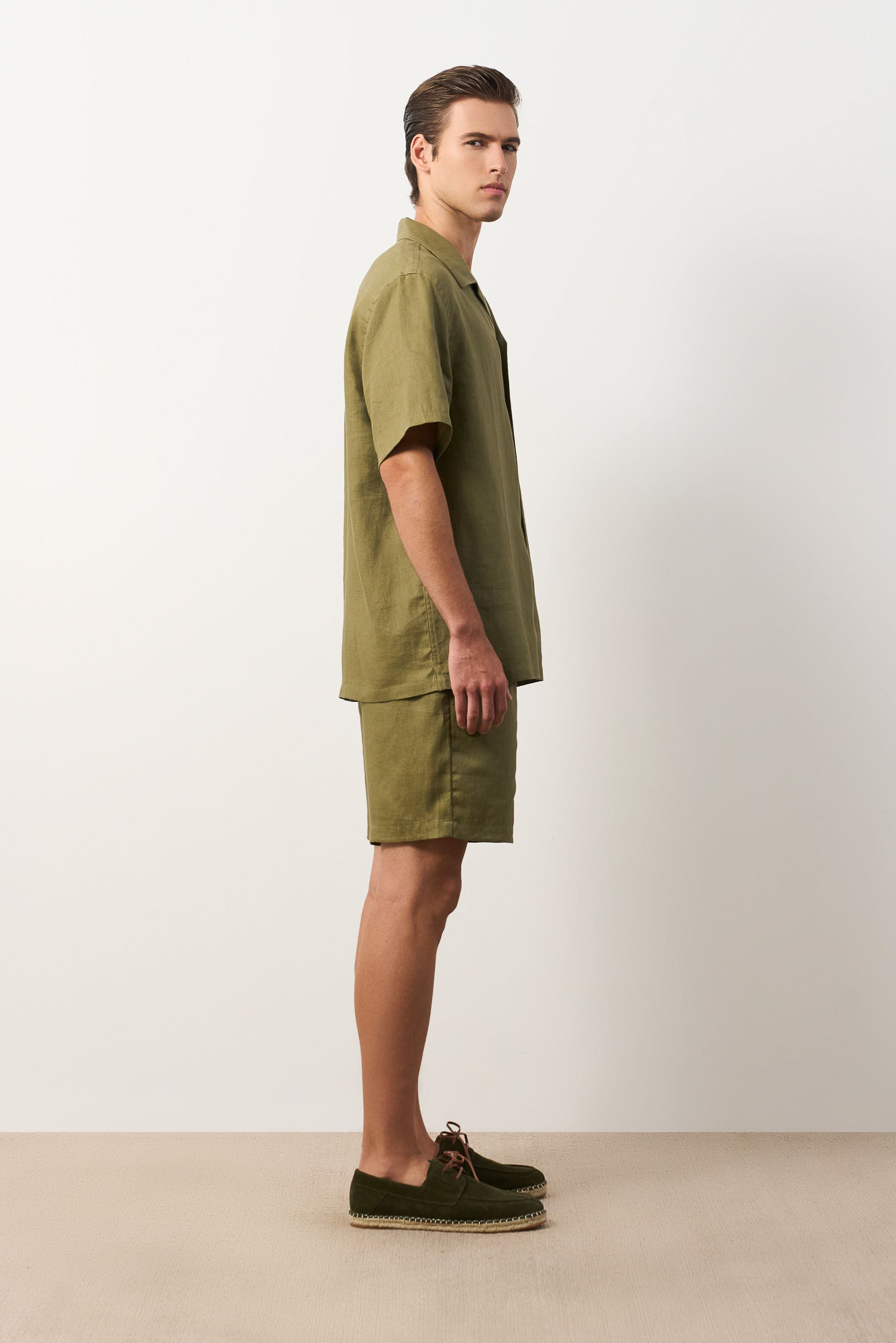 Men's Málaga Short Sleeve Linen Shirt