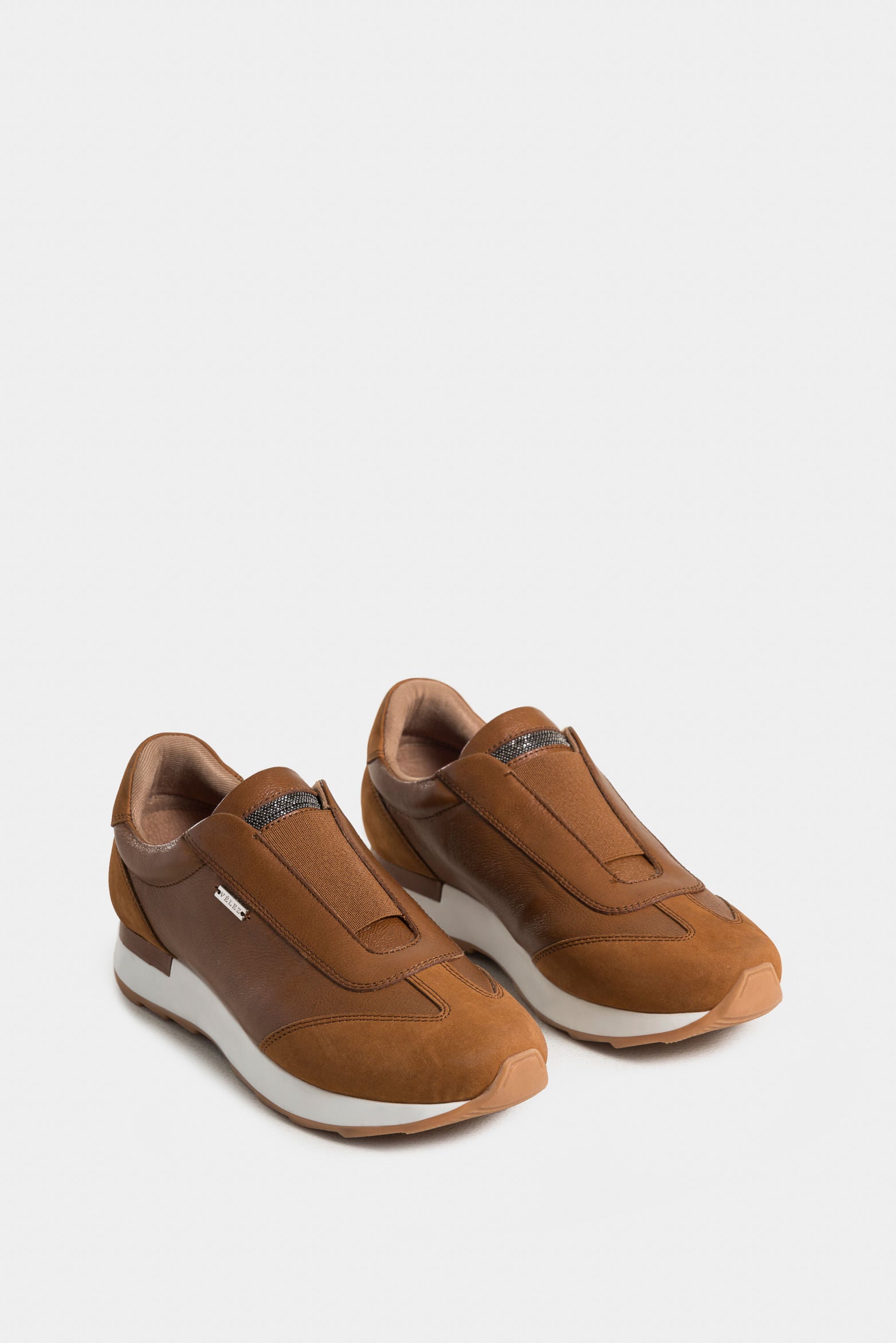 Zipa Leather Loafers for Women with Millaré Details