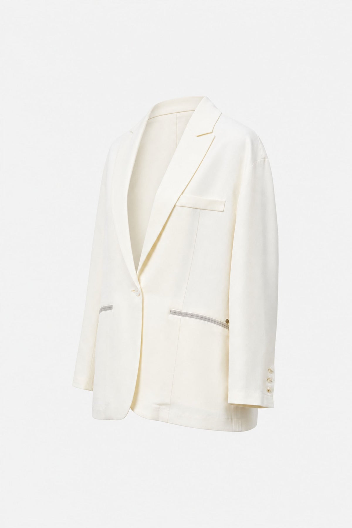 Woven-fabric blazer for women Tika