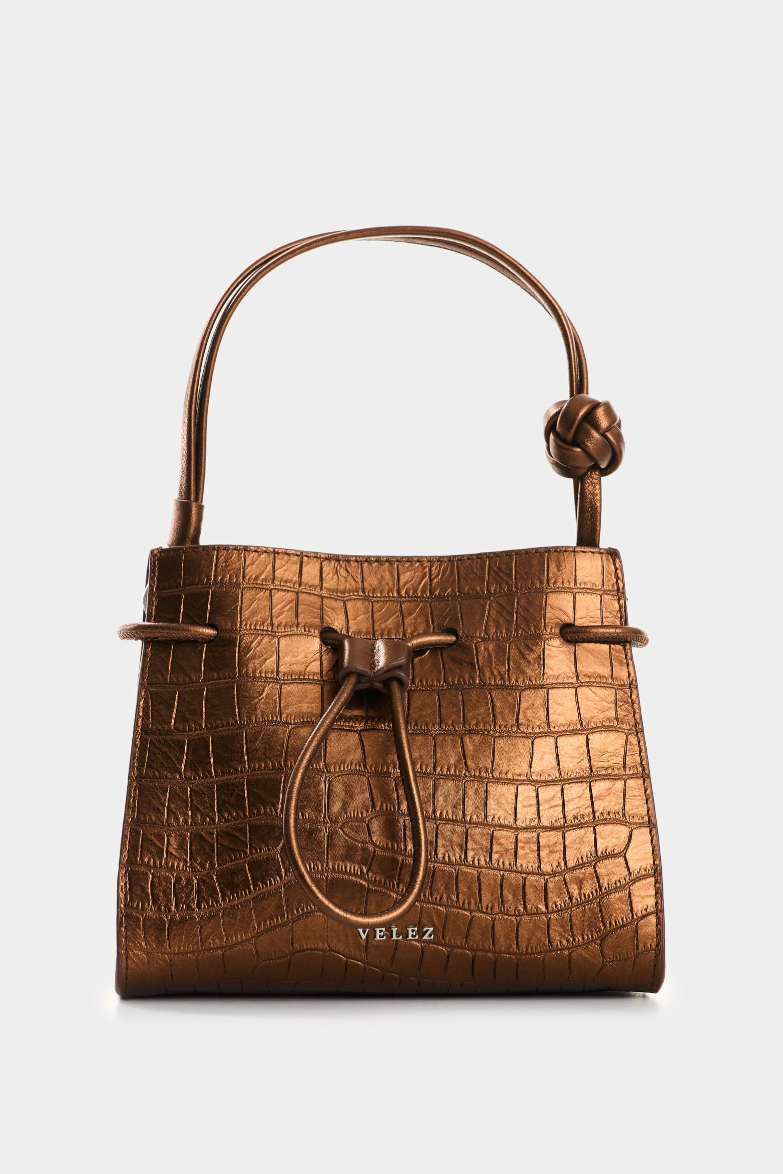 Aromia Foil Leather Crossbody Bag for Women