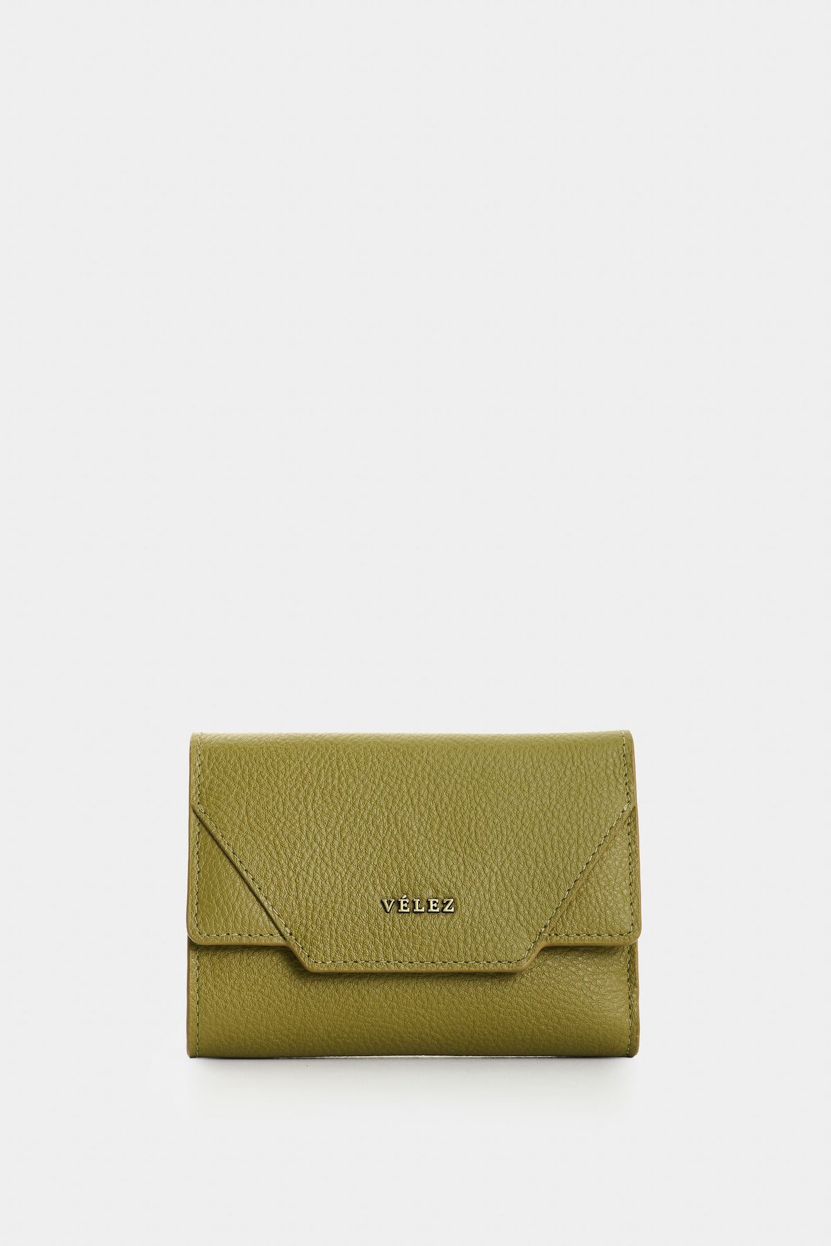 Women's Taupe Leather Wallet