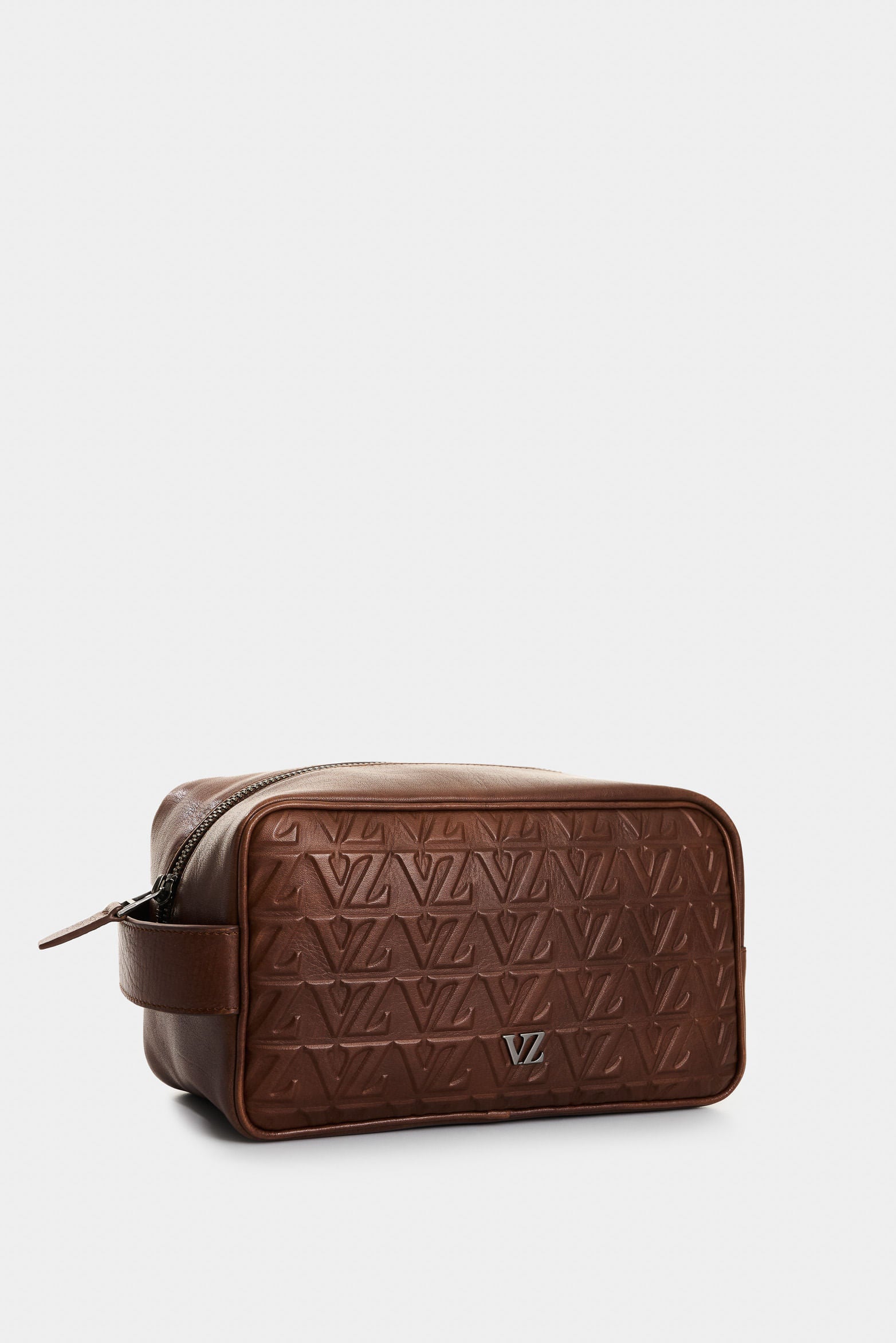Lumen Leather Travel Organizer for Men, Monogram