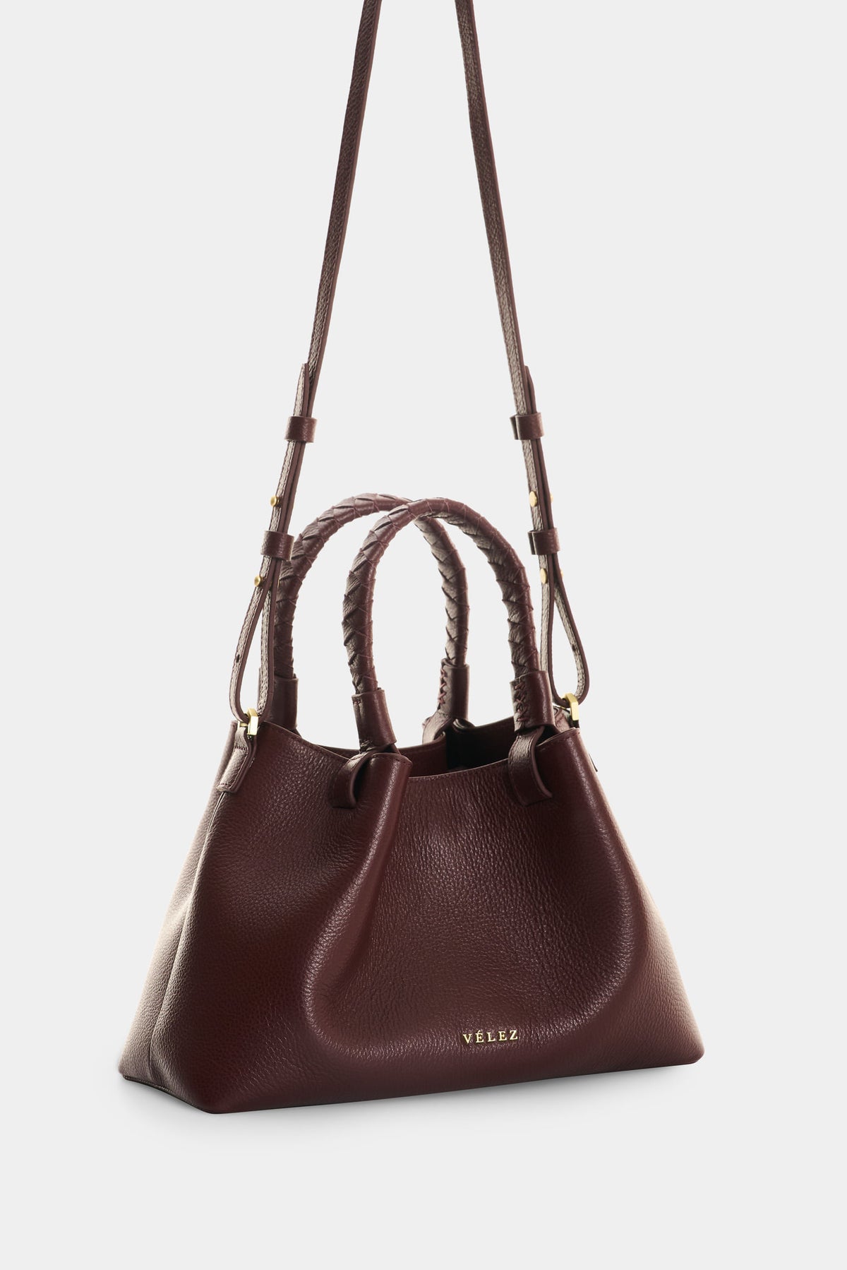 Leather crossbody bag for women Alessia