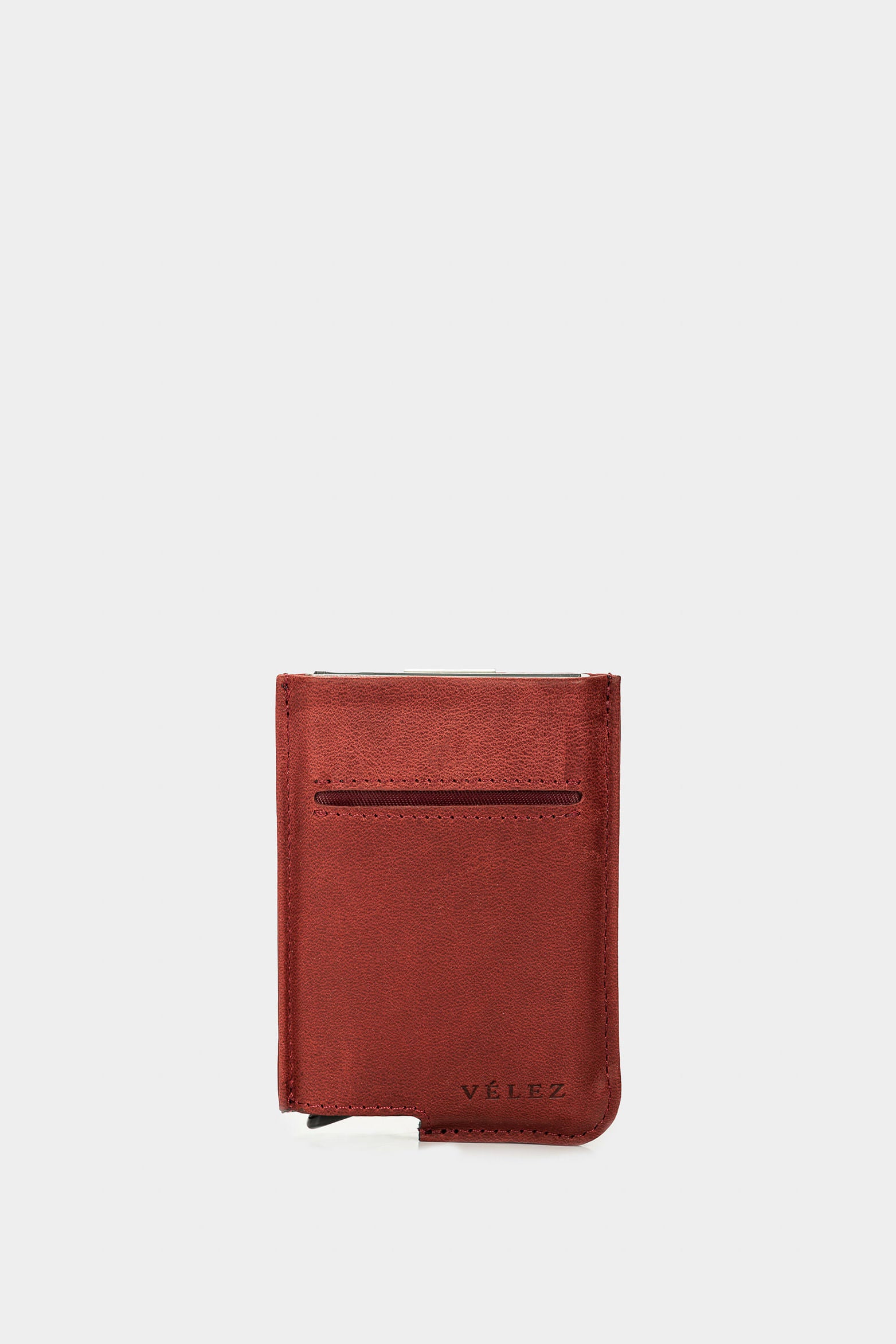 Mini leather document holder
