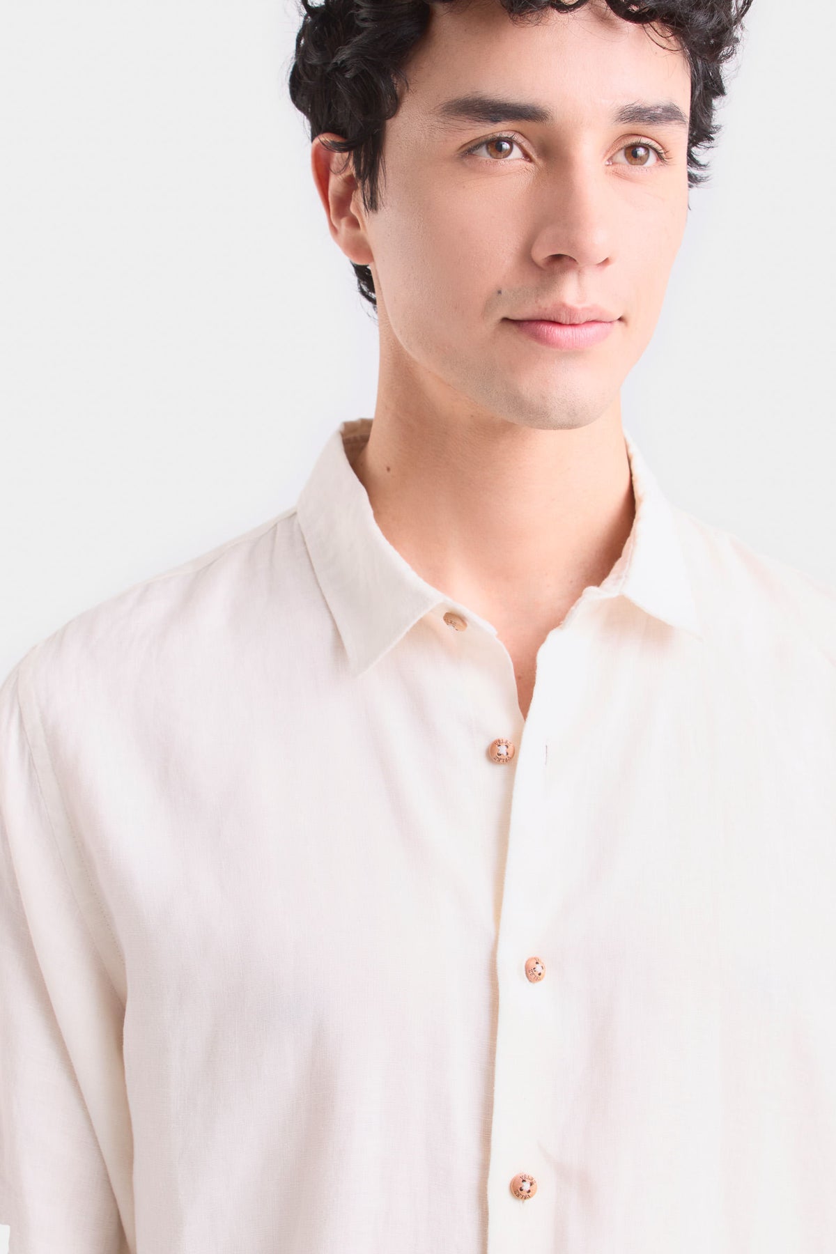 LongSleeve Linen Shirt for Men SemiFitted