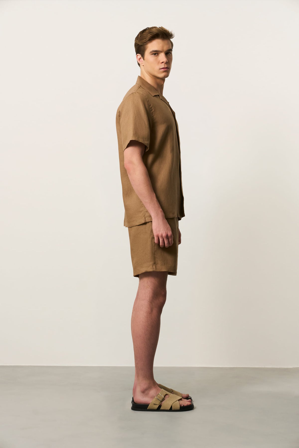 Men's Málaga Short Sleeve Linen Shirt