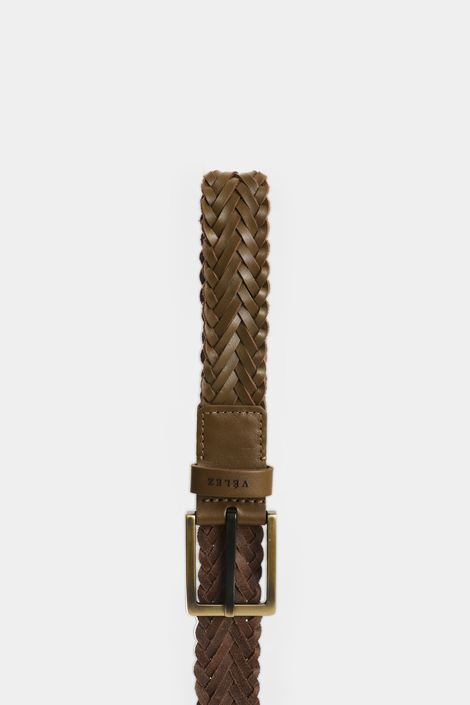 Men's Atlas Braided Leather Belt