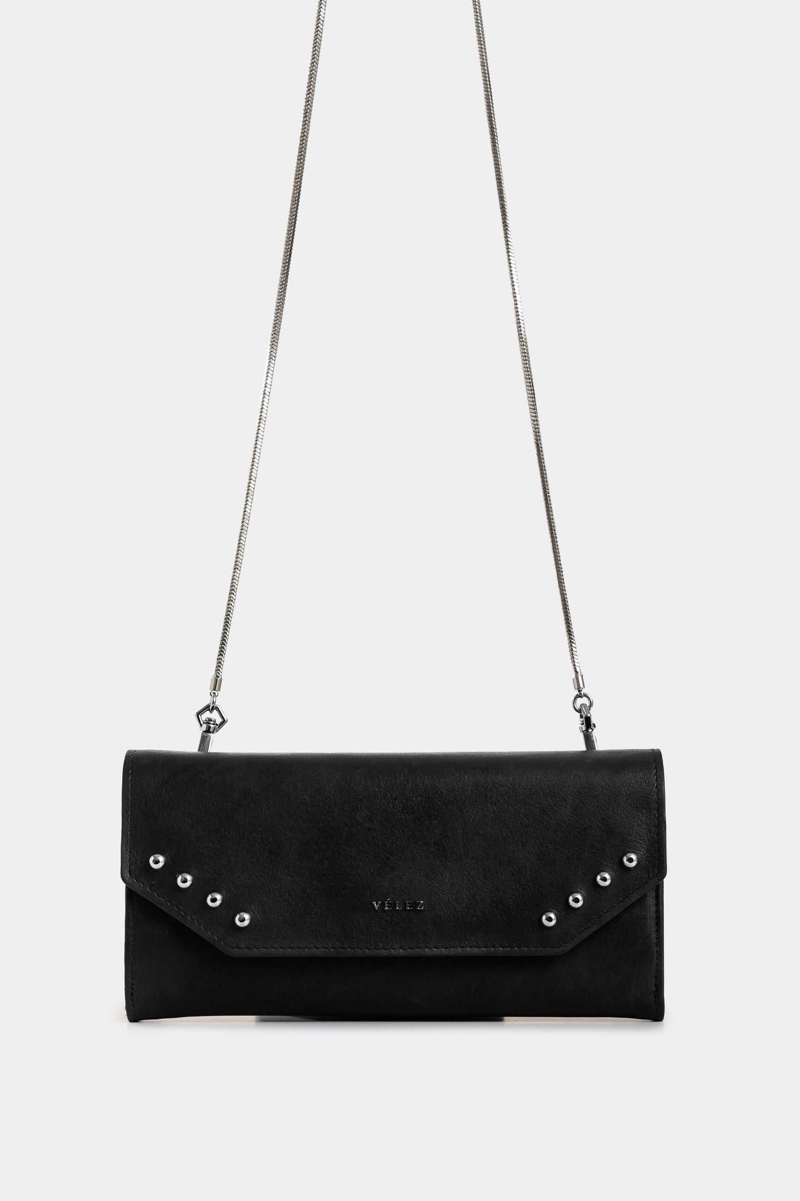 Kauai structured leather checkbook holder for women