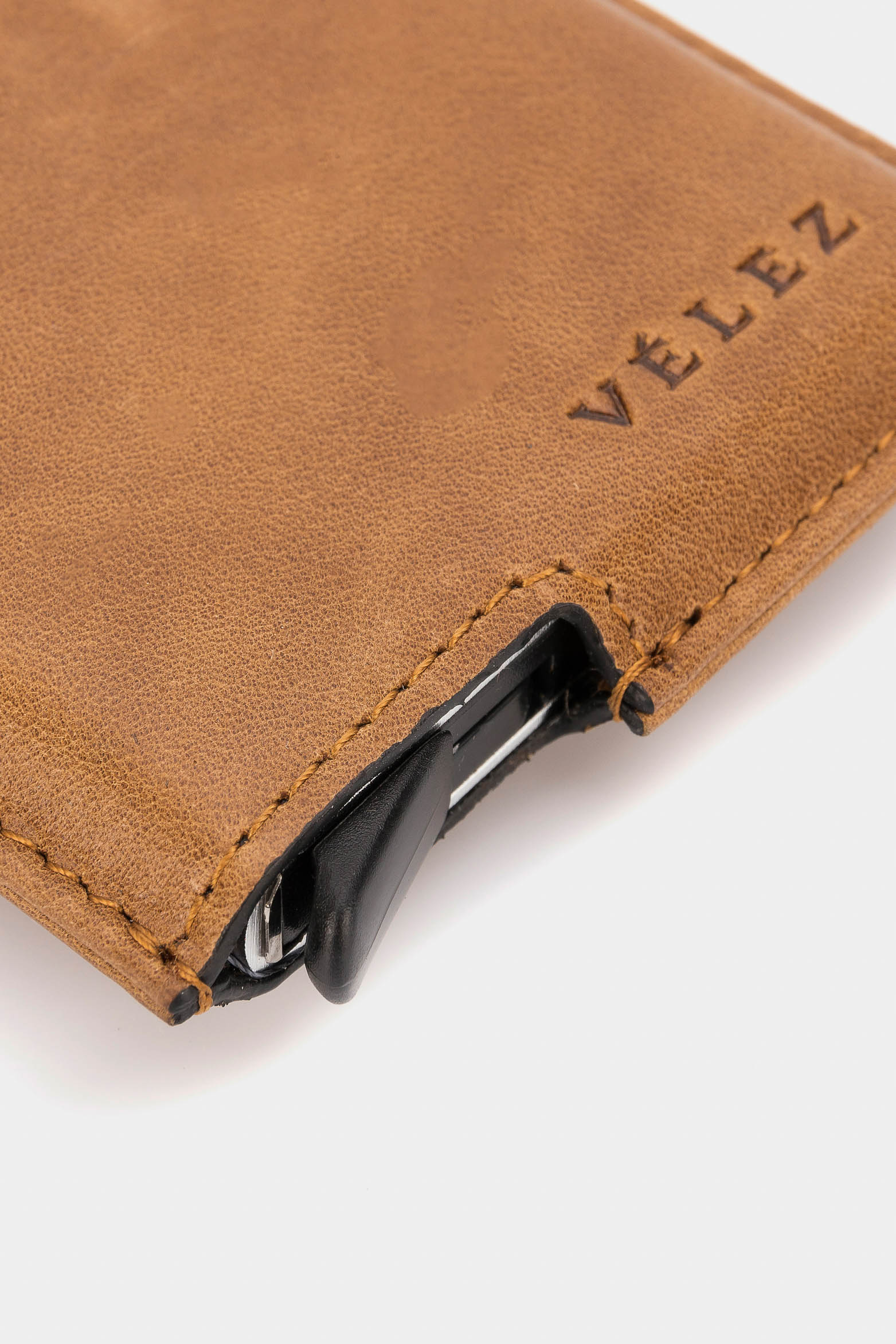 Leather Miniwallet Document Holder