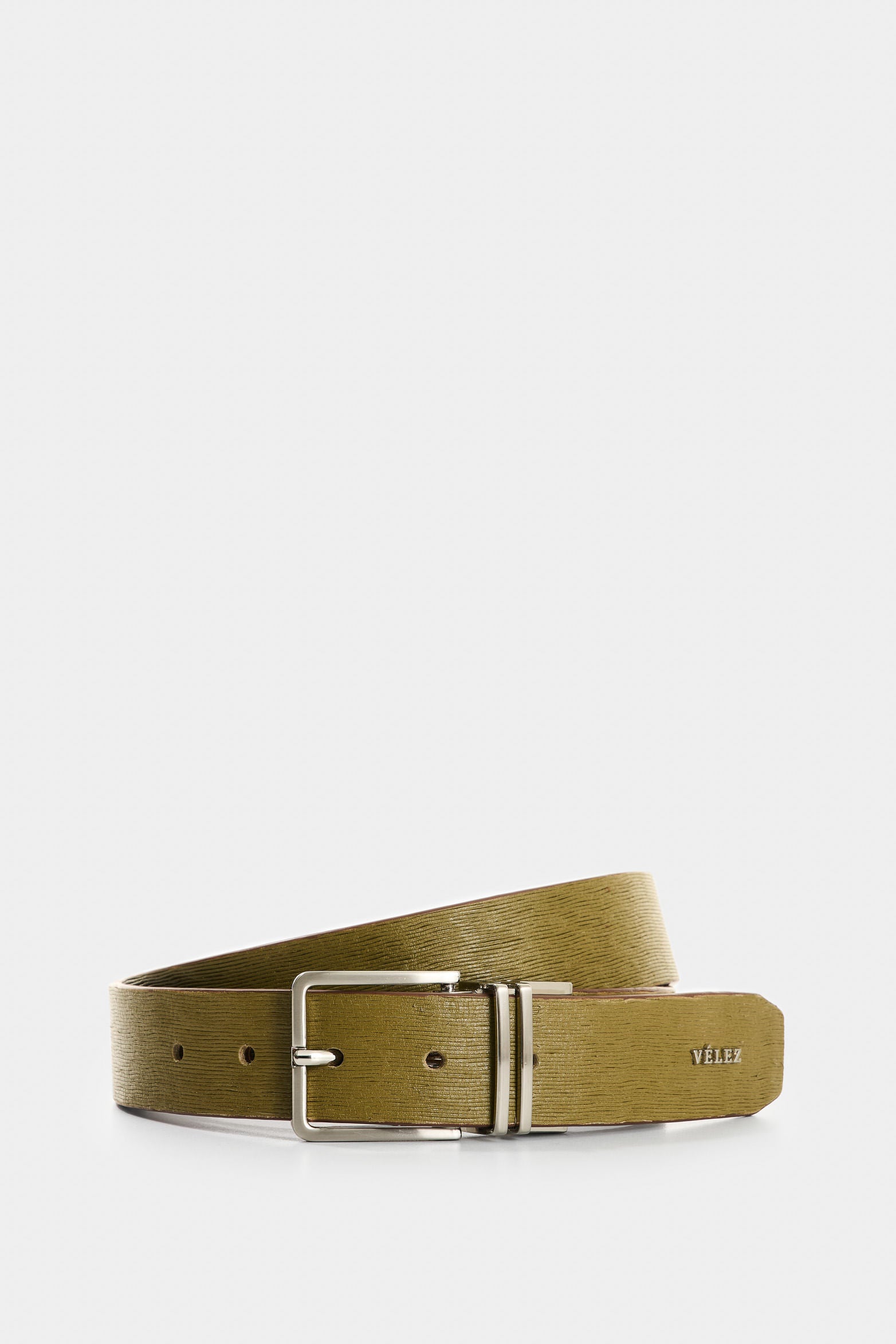 Anta reversible leather belt for men