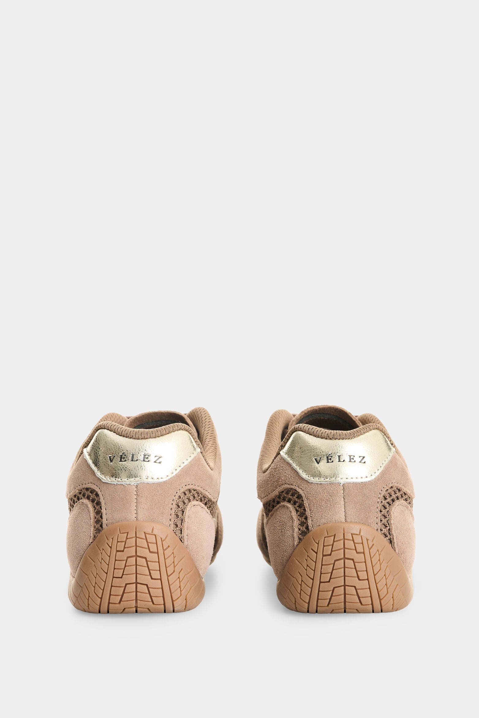 Suede and mesh sneakers for women Aria