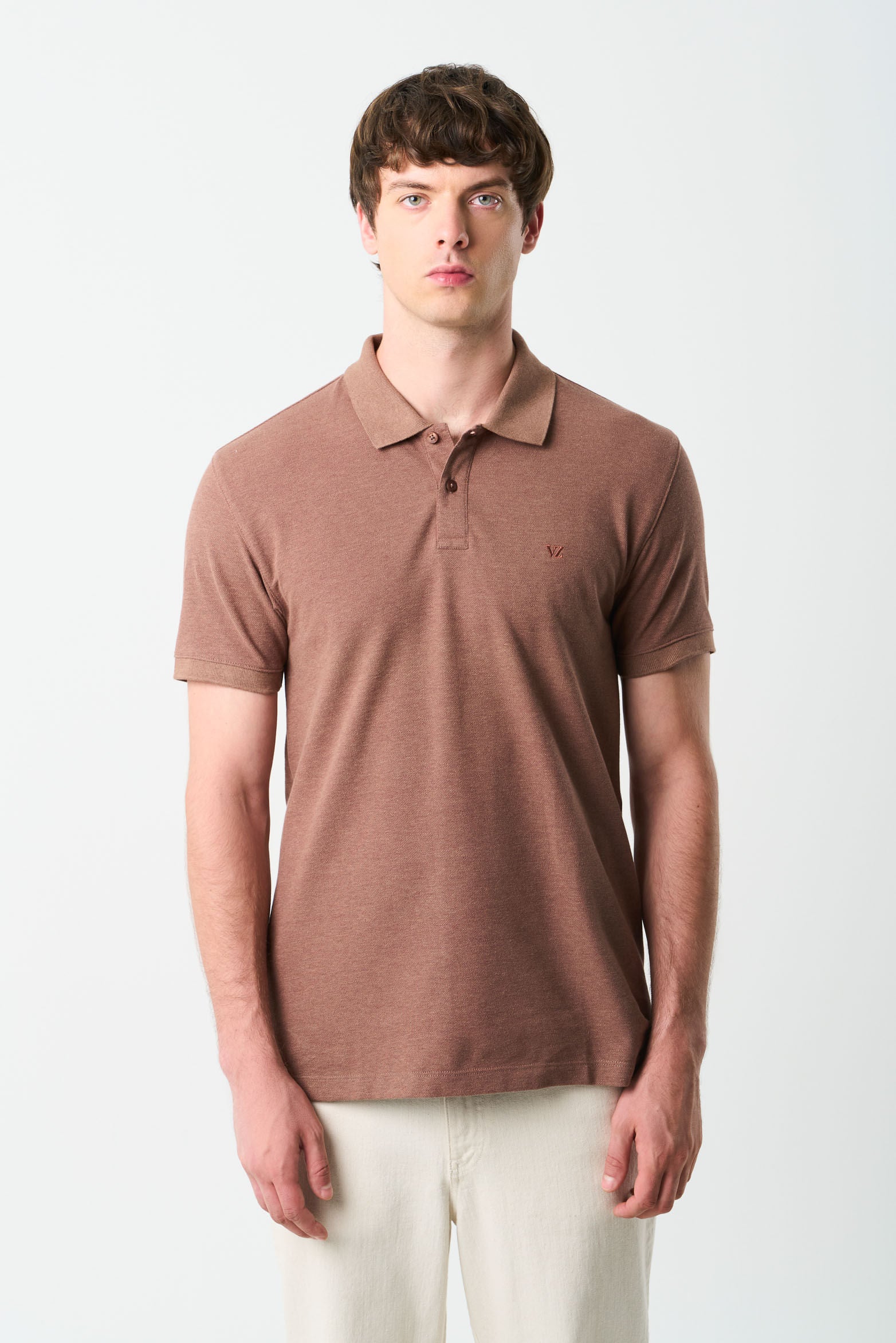 Helios Semi-Fit Piqué Polo for Men