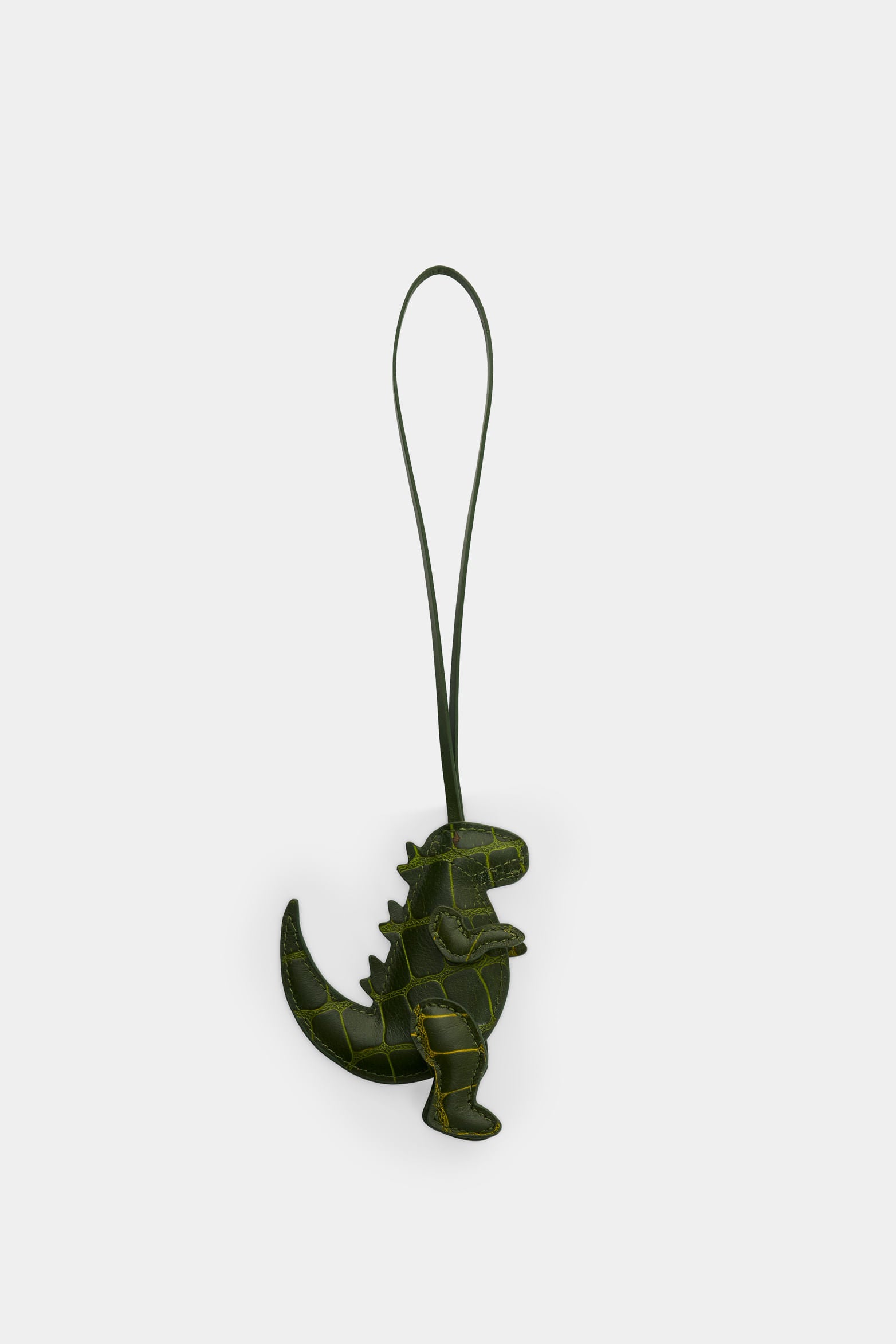 Dino Croco Leather Charm
