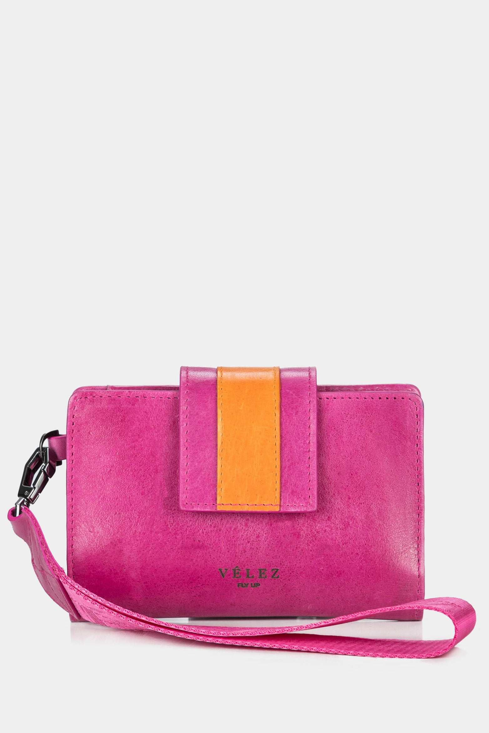 Women’s Alarcón Leather Wallet with Contrasting